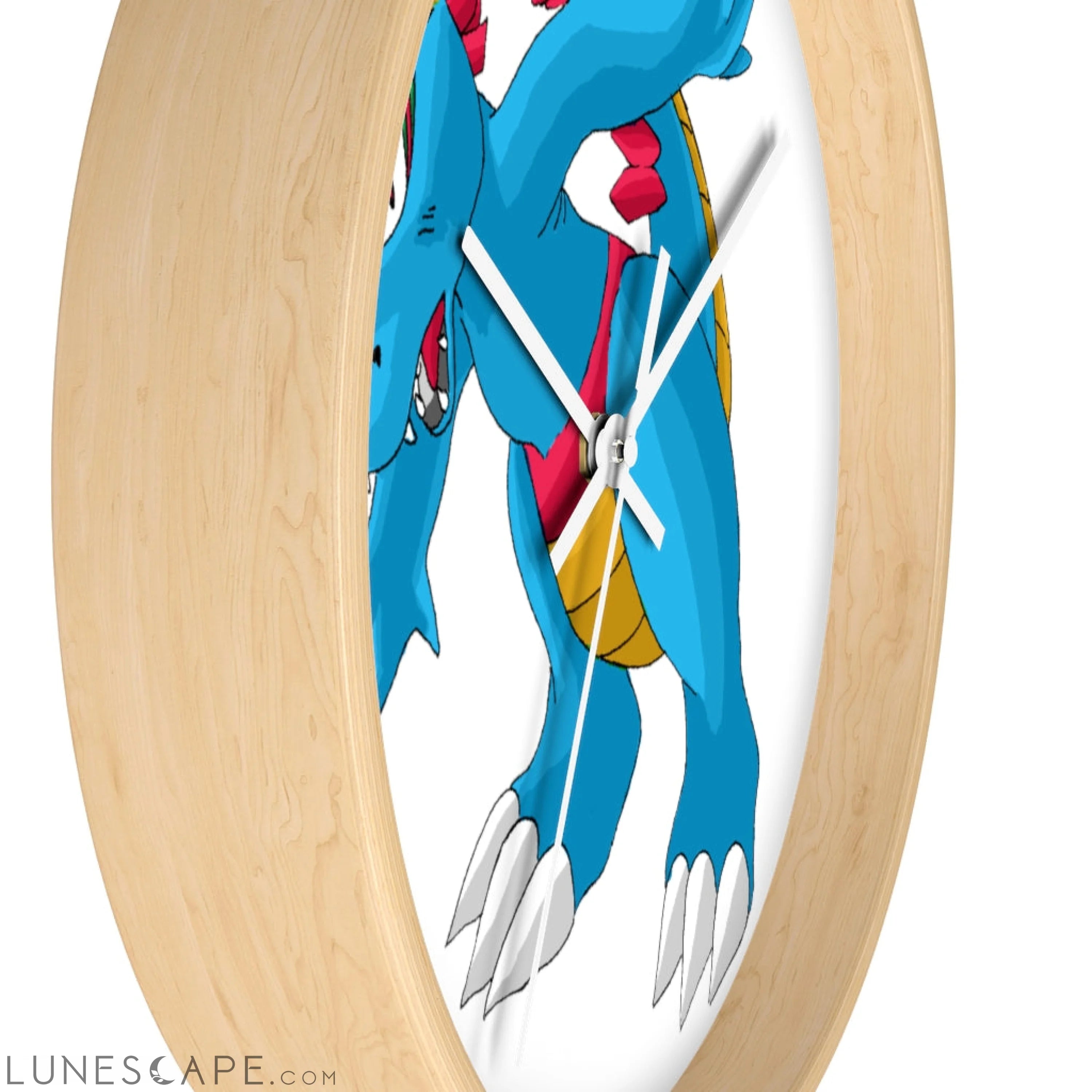 Blastdile Wall clock LUNESCAPE