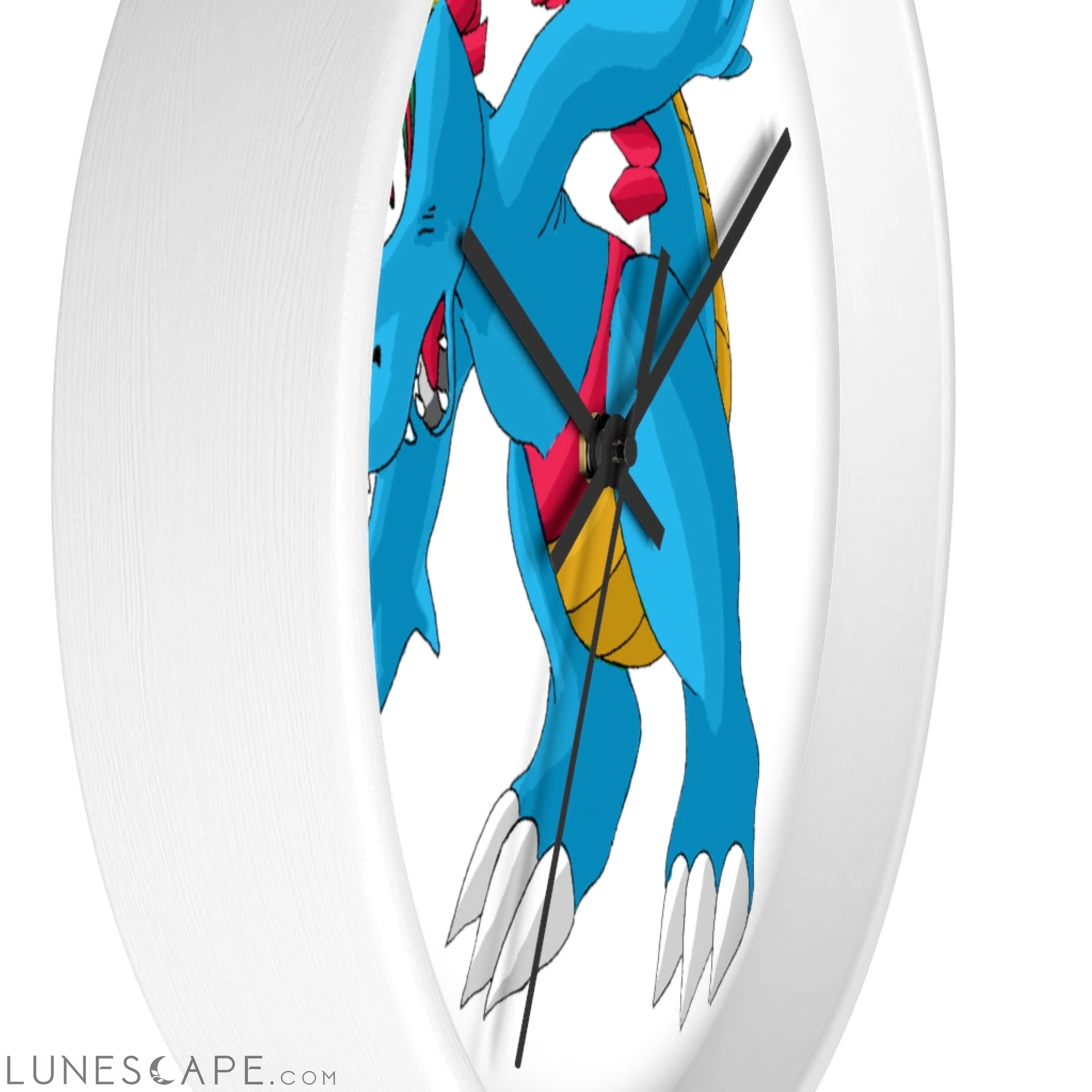 Blastdile Wall clock LUNESCAPE