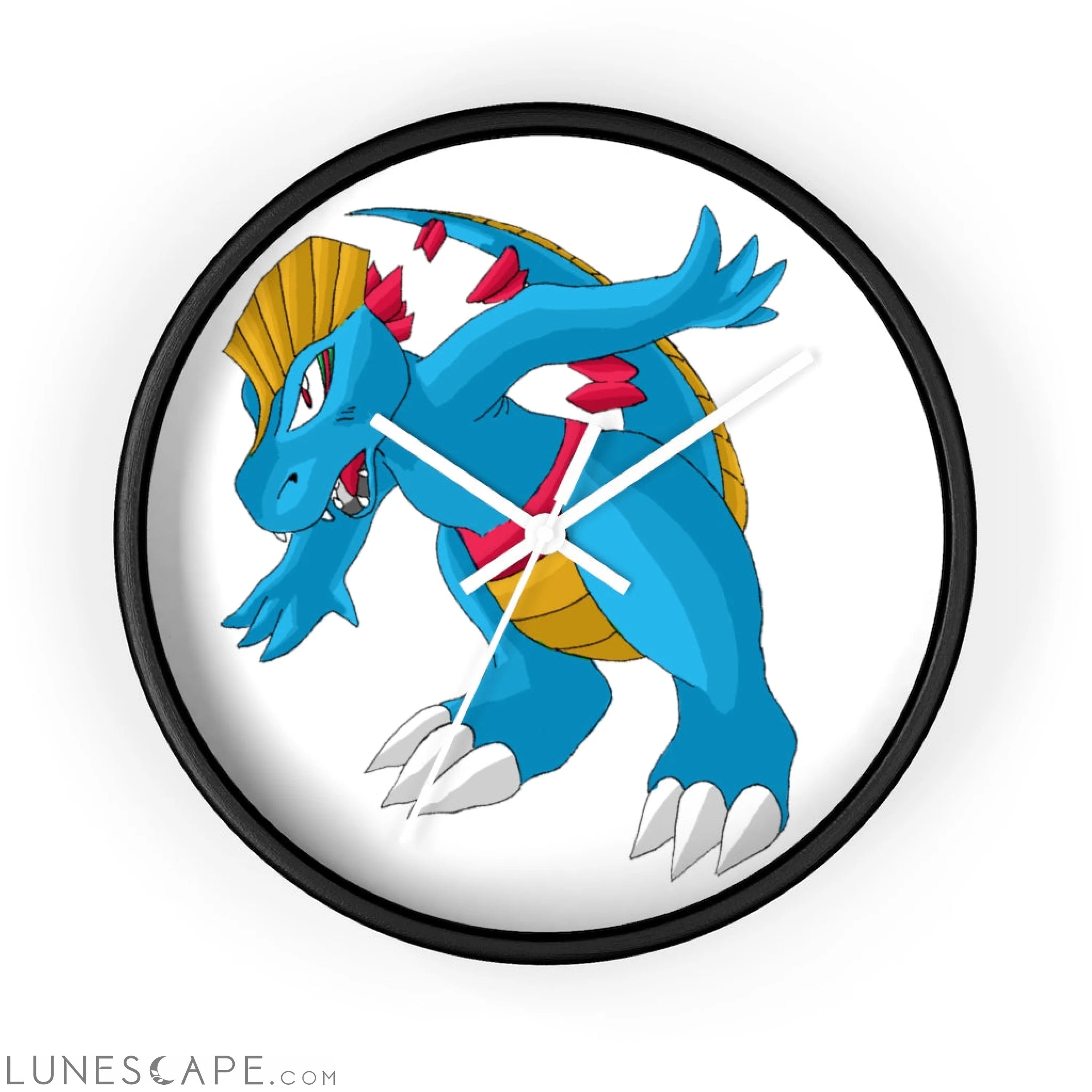Blastdile Wall clock LUNESCAPE