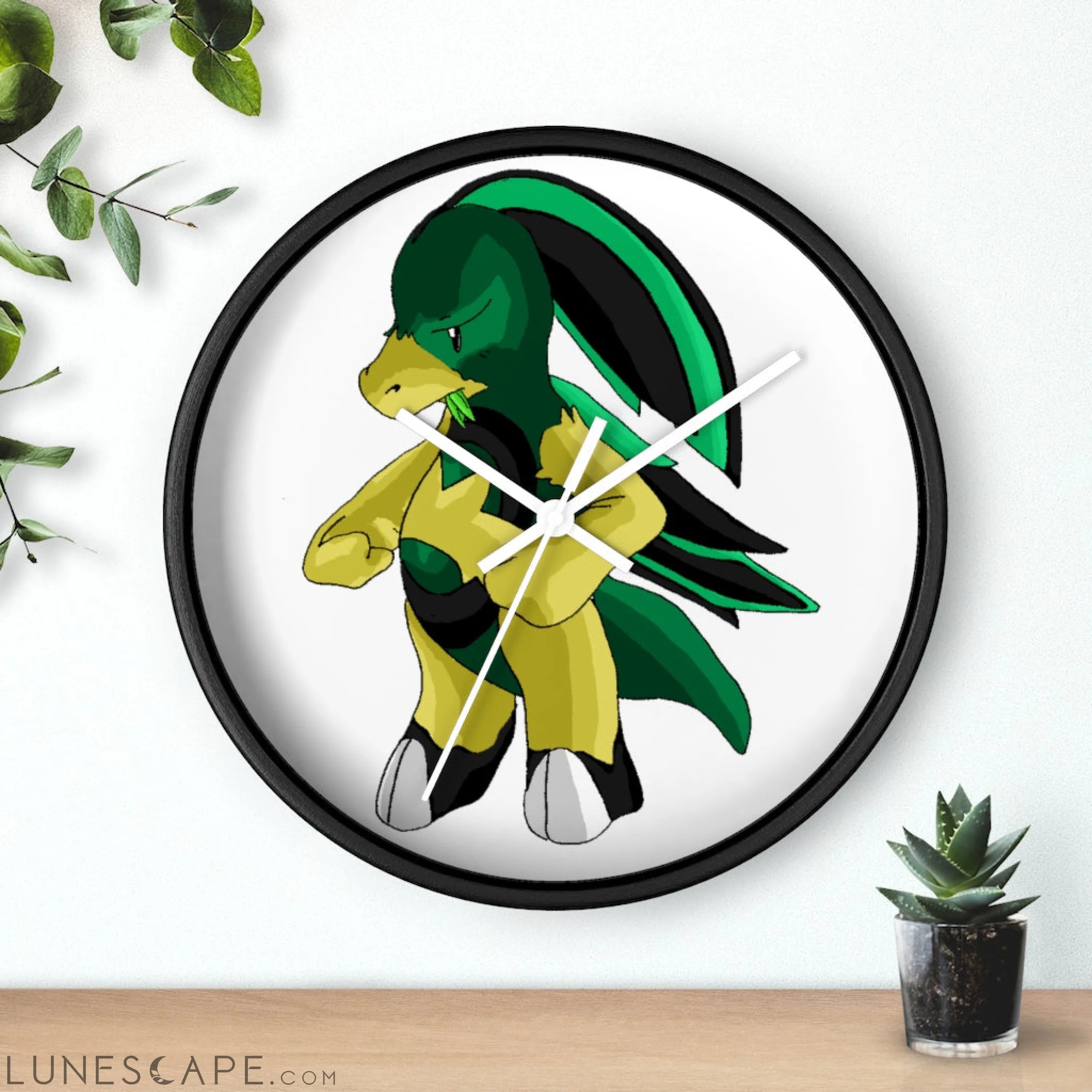 Bliblax Wall clock LUNESCAPE