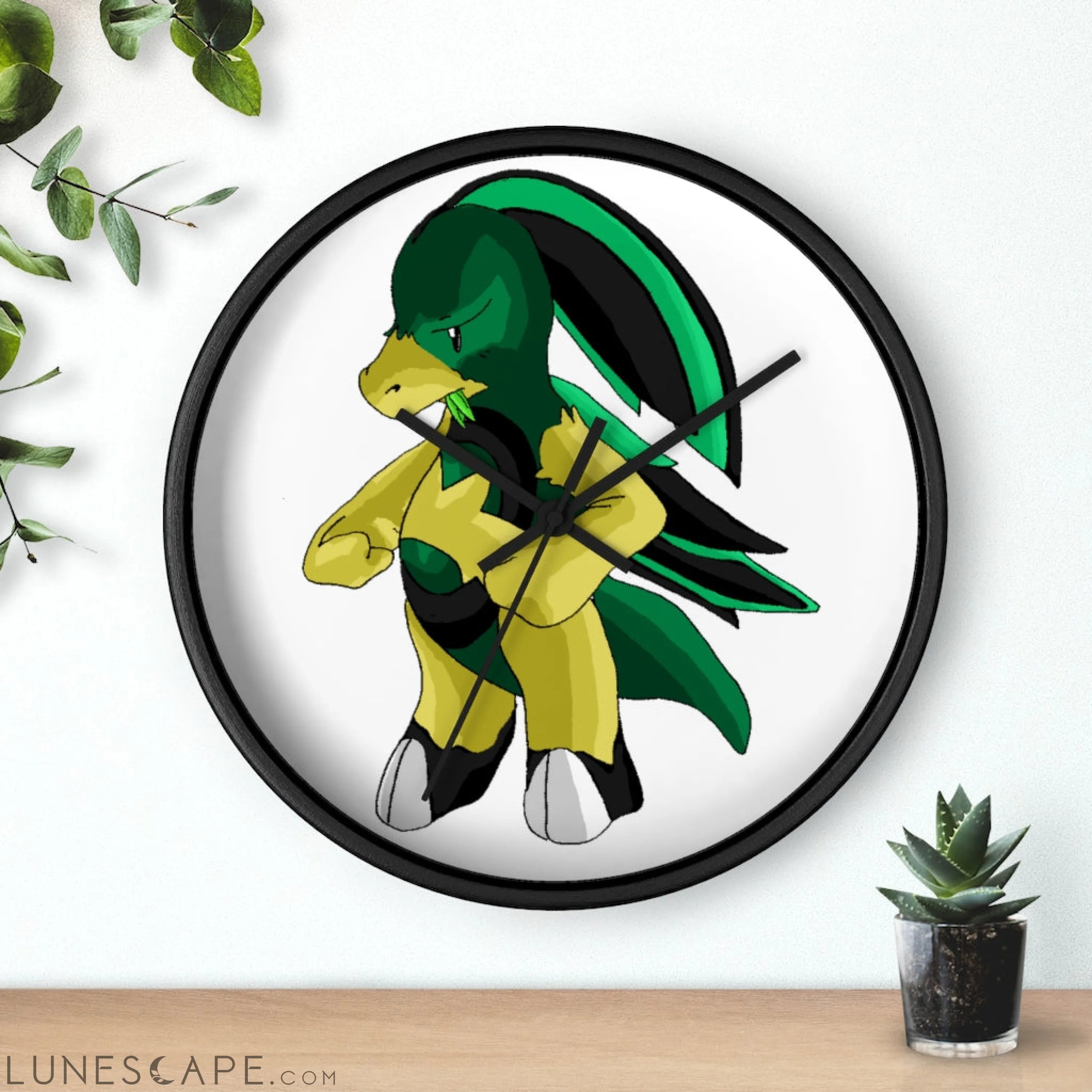 Bliblax Wall clock LUNESCAPE