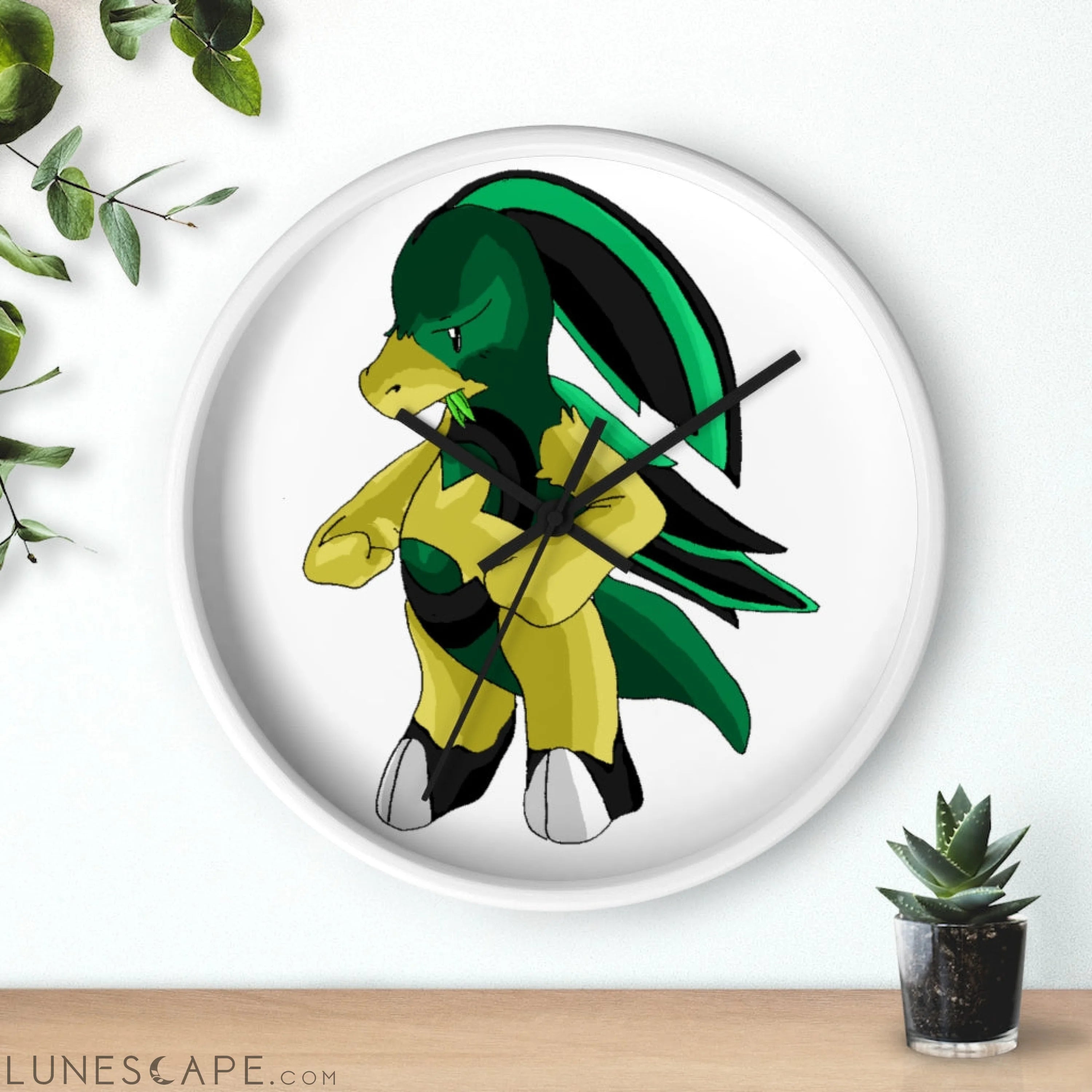 Bliblax Wall clock LUNESCAPE
