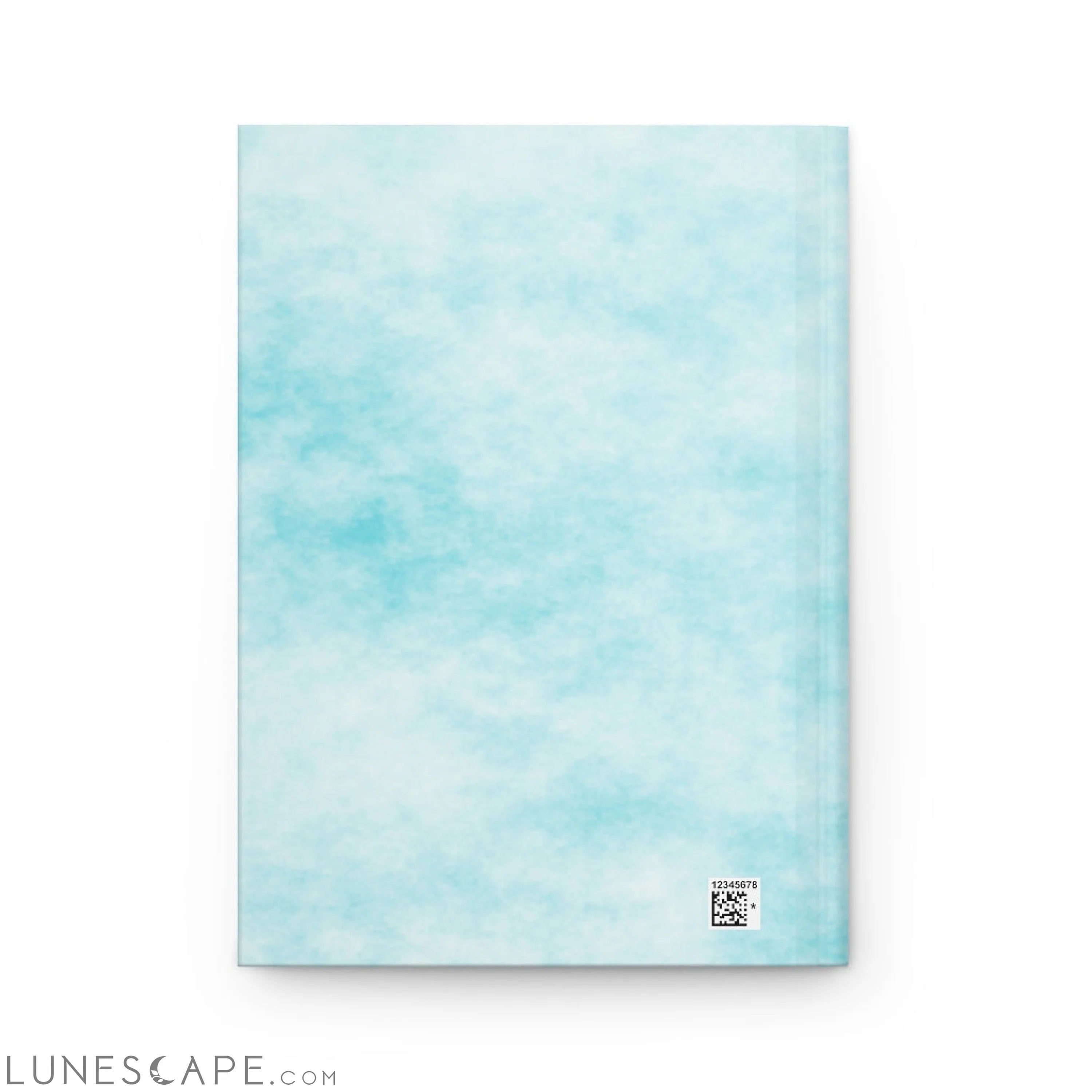 Blue Clouds Hardcover Journal Matte LUNESCAPE