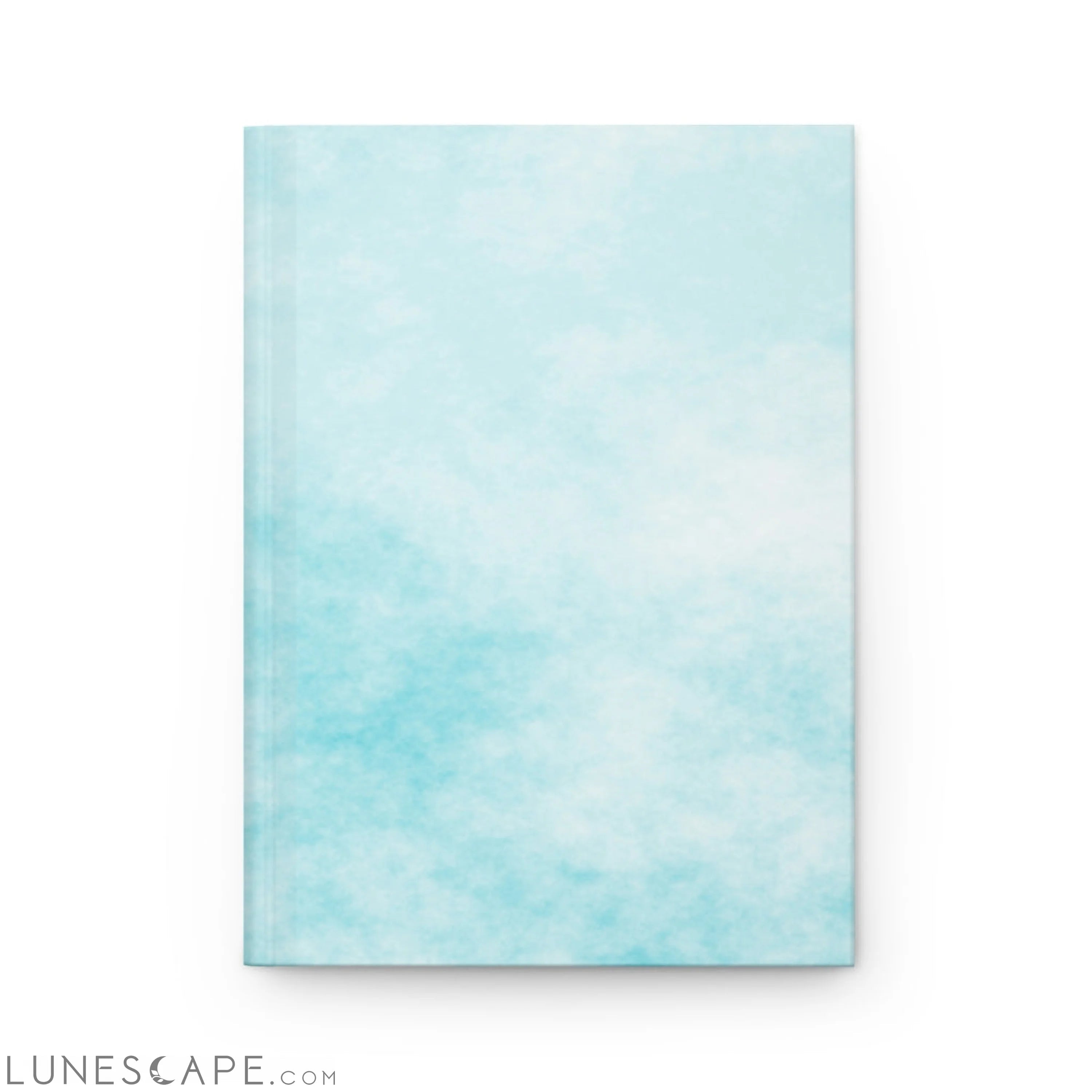 Blue Clouds Hardcover Journal Matte LUNESCAPE
