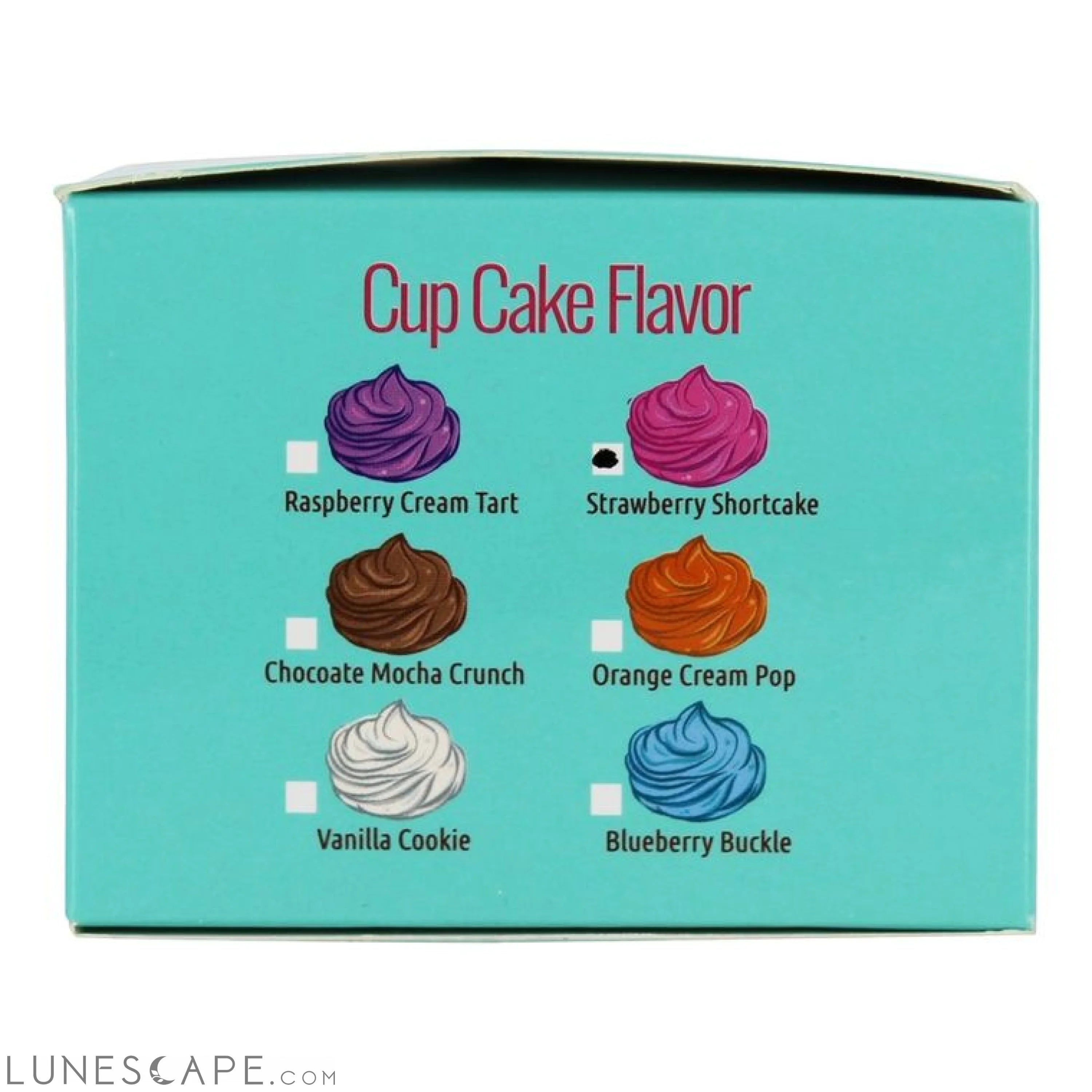 Blueberry Buckle Bath Bomb Cupcake with Shea Butter Soap Icing LUNESCAPE