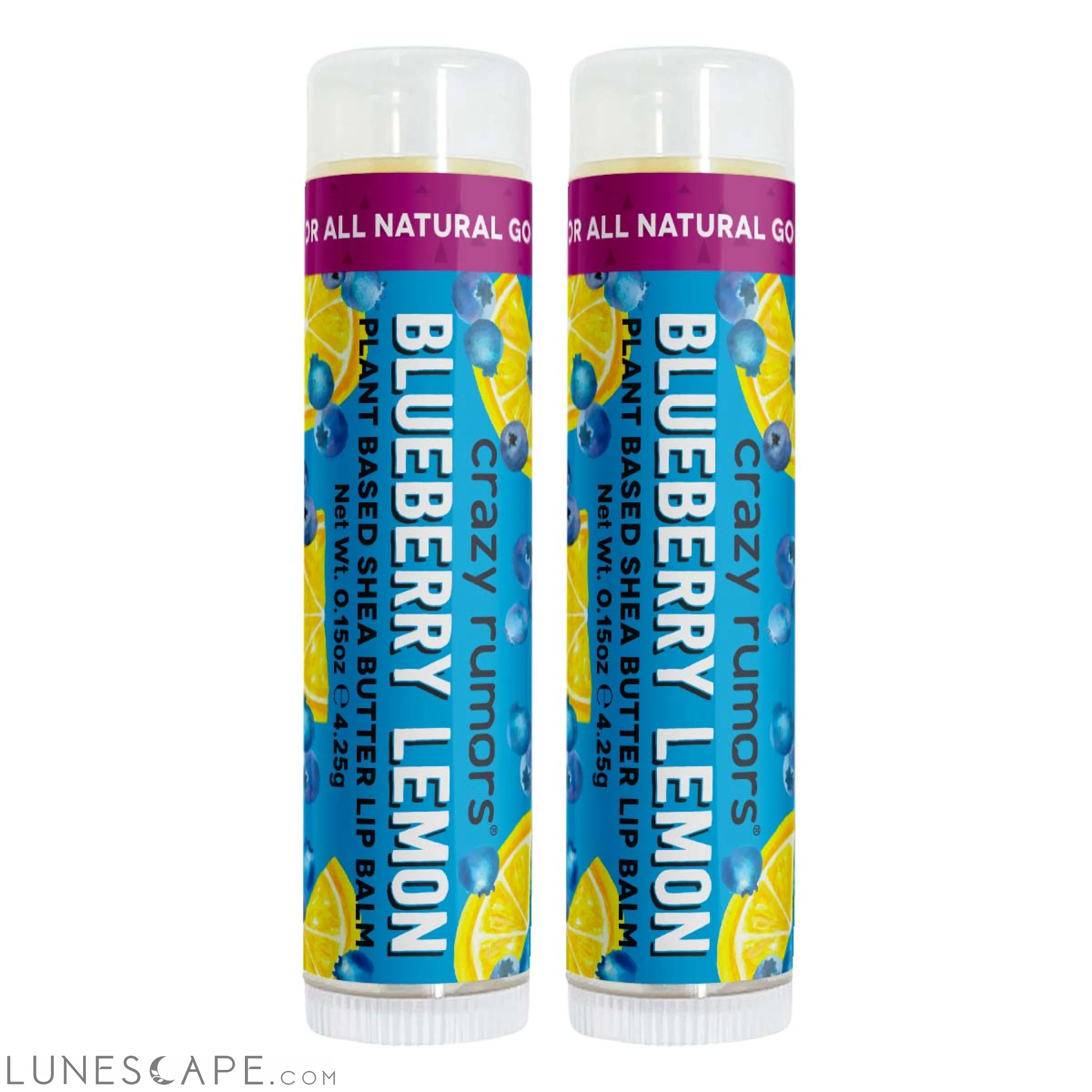 Blueberry Lemon Lip Balm LUNESCAPE