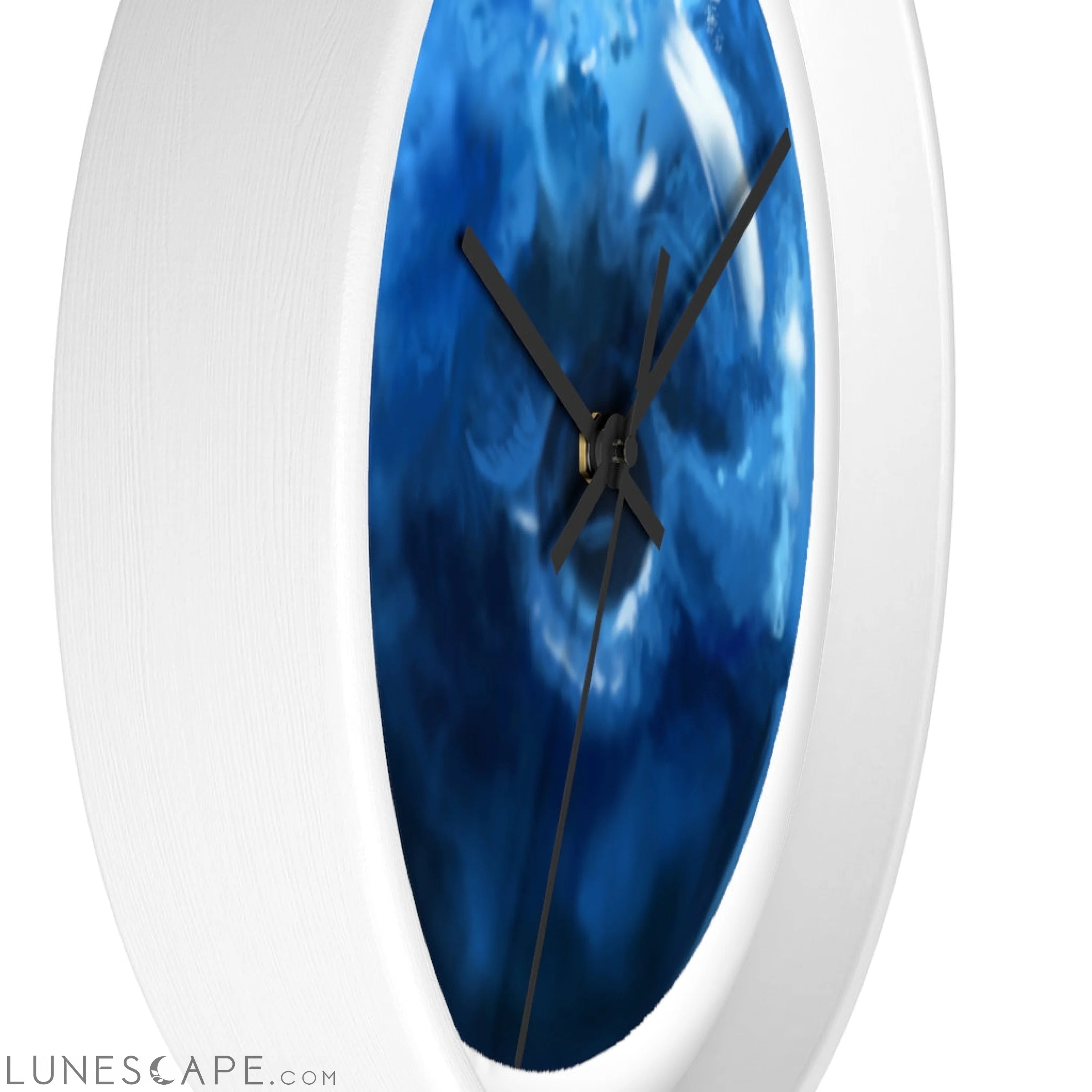 Blueberry Wall clock LUNESCAPE