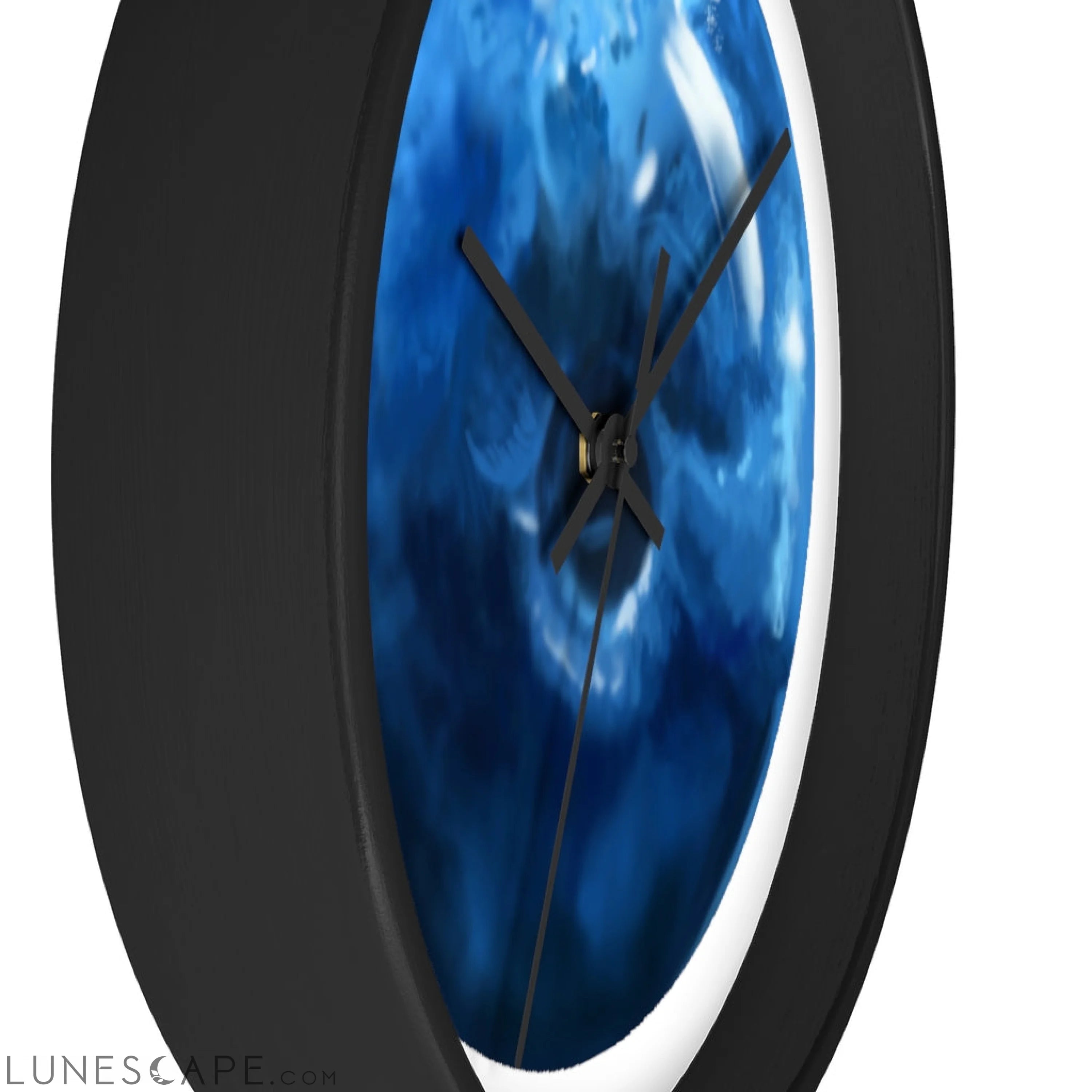 Blueberry Wall clock LUNESCAPE
