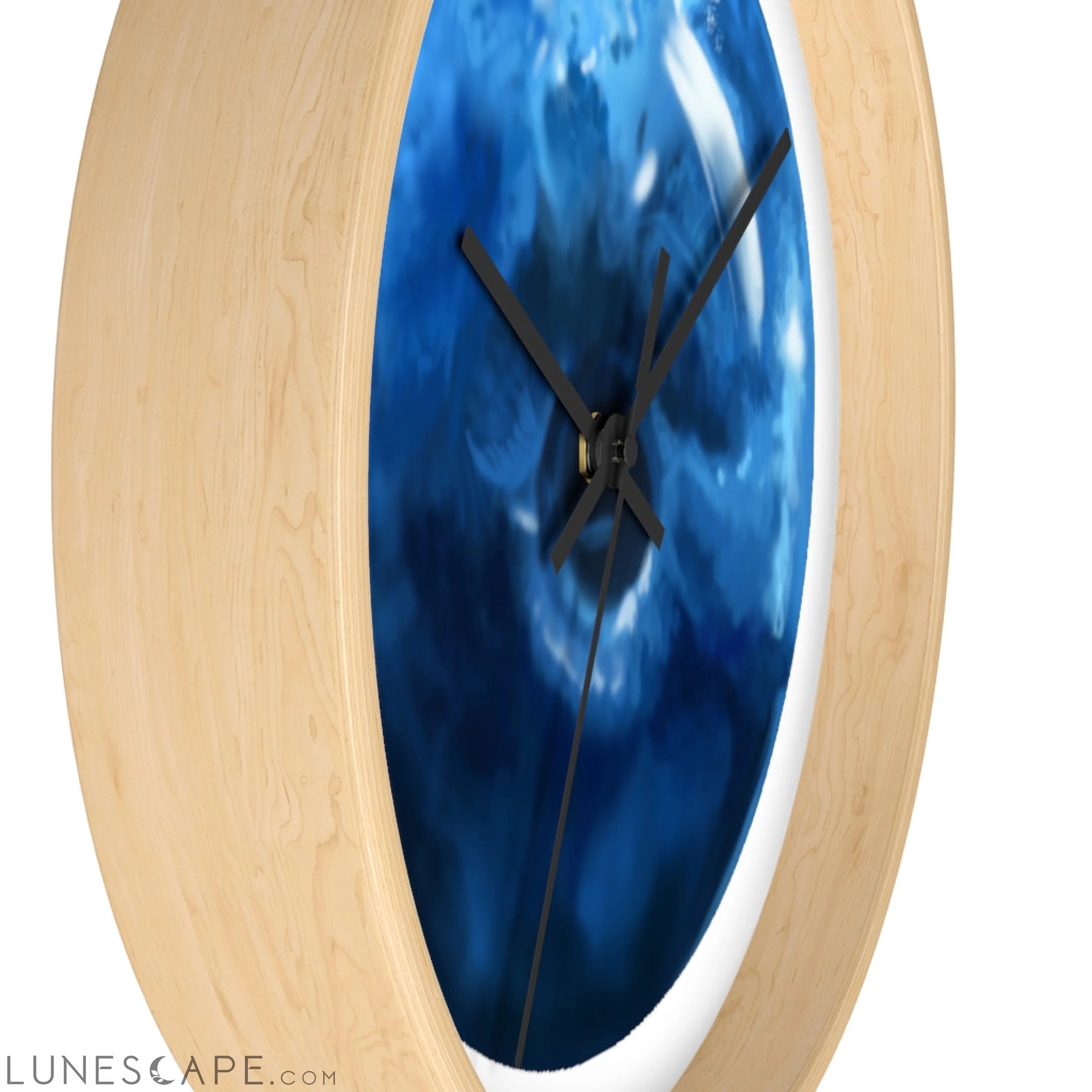 Blueberry Wall clock LUNESCAPE