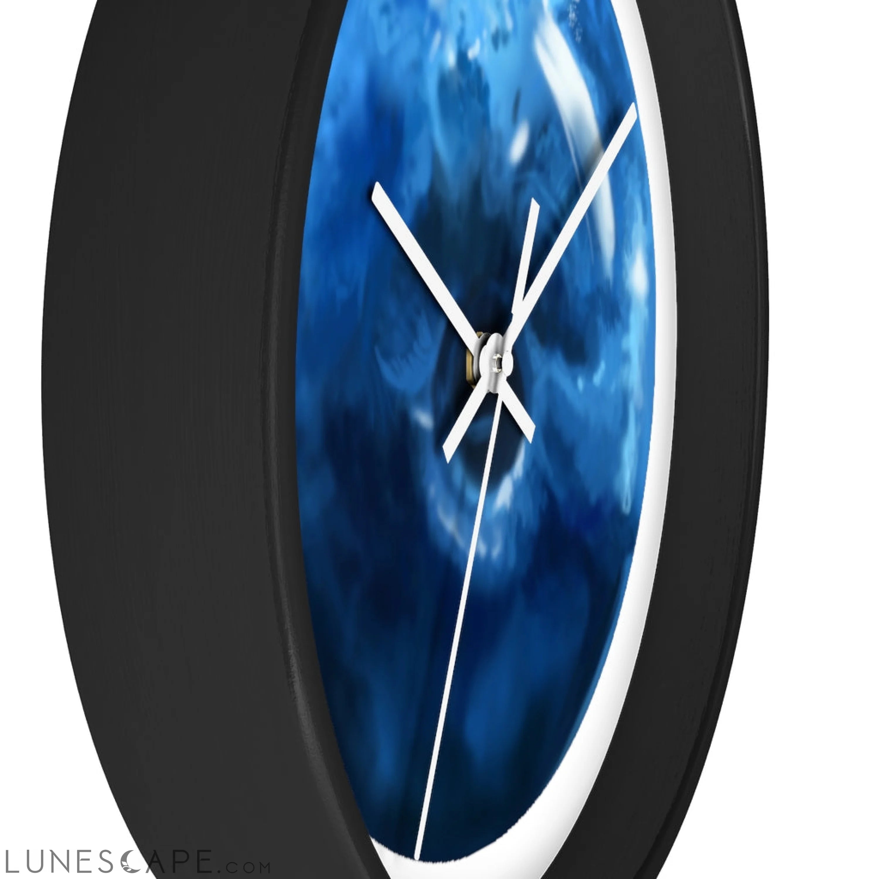 Blueberry Wall clock LUNESCAPE