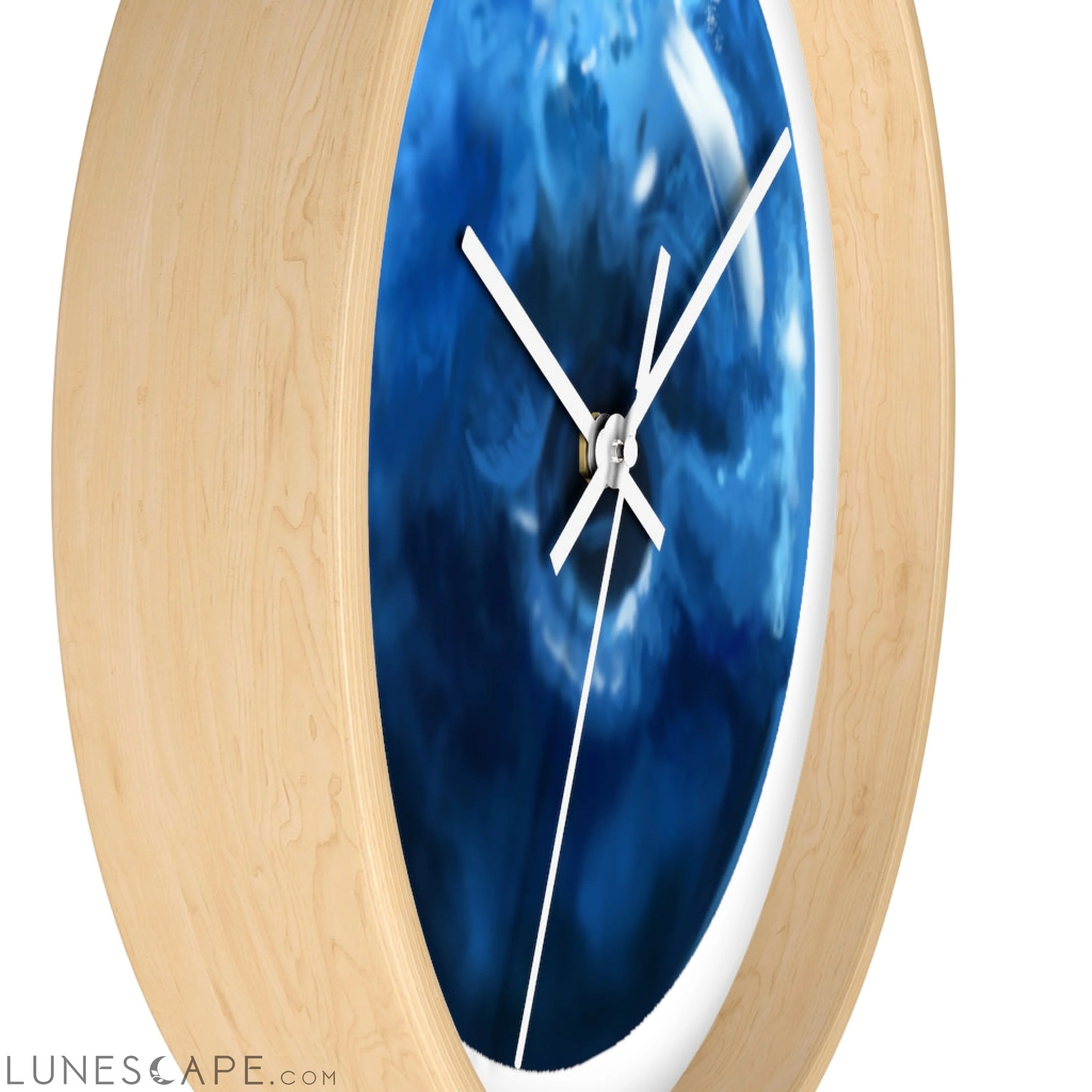 Blueberry Wall clock LUNESCAPE