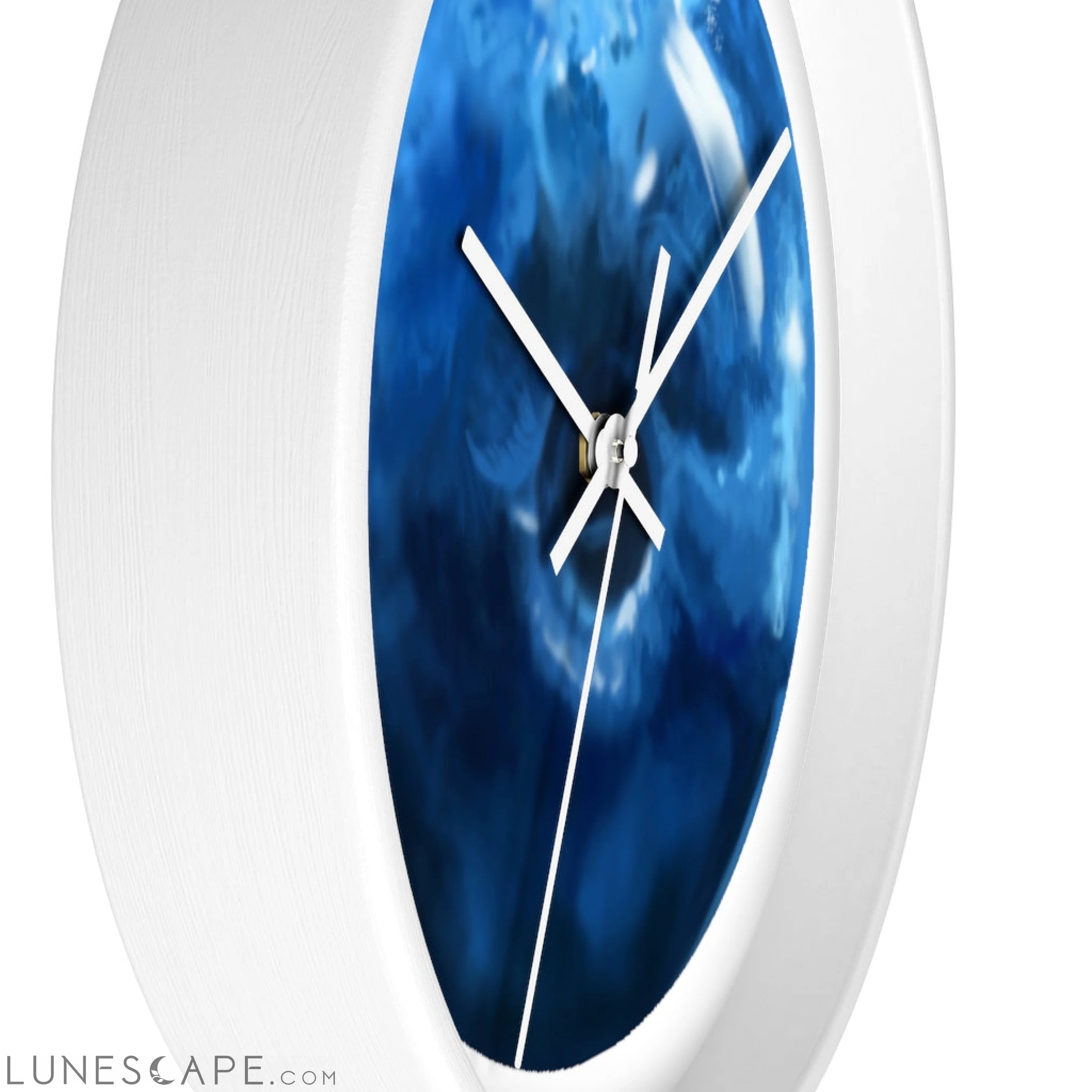 Blueberry Wall clock LUNESCAPE