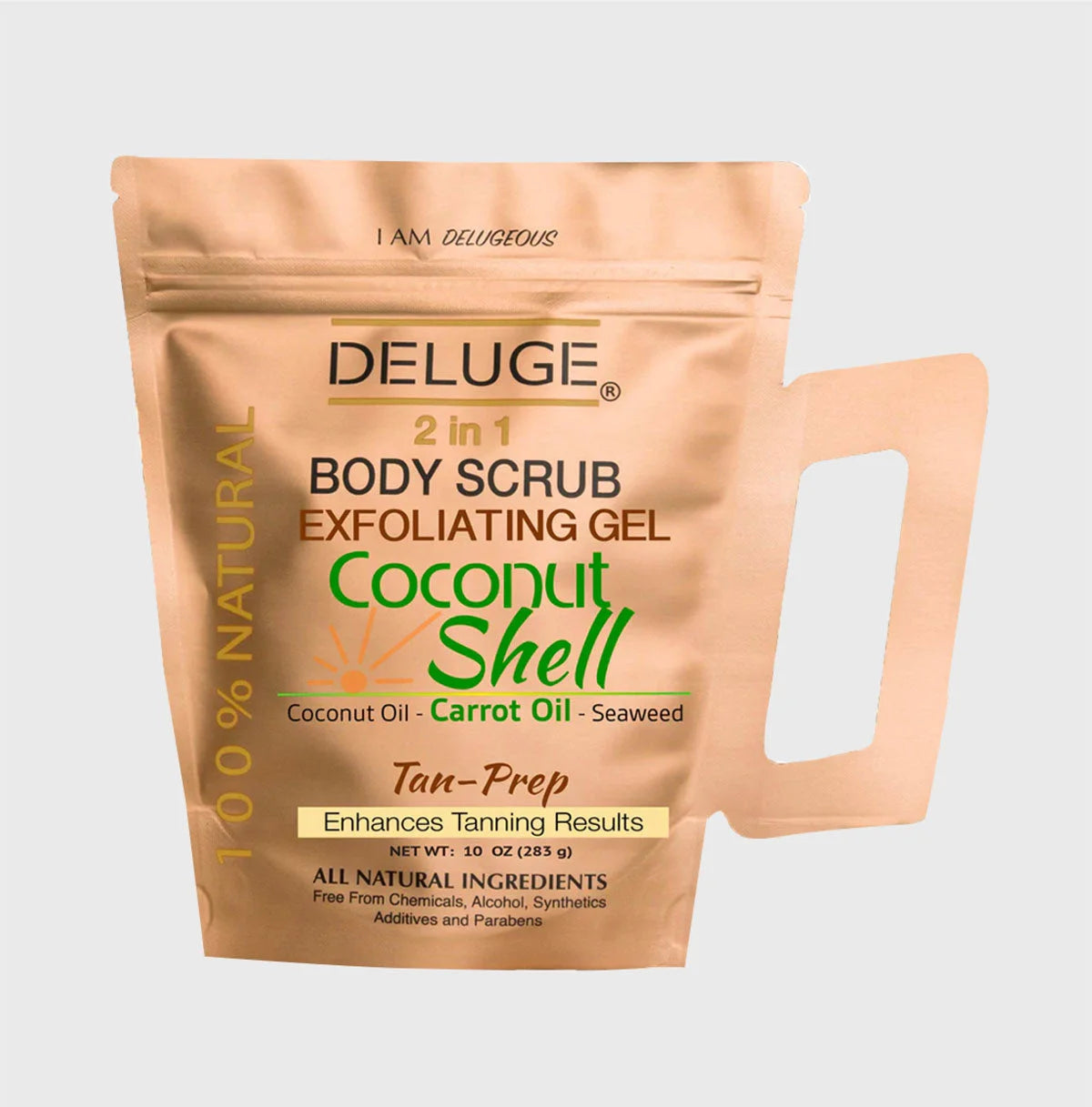 Body Scrub-Coconut Shell LUNESCAPE