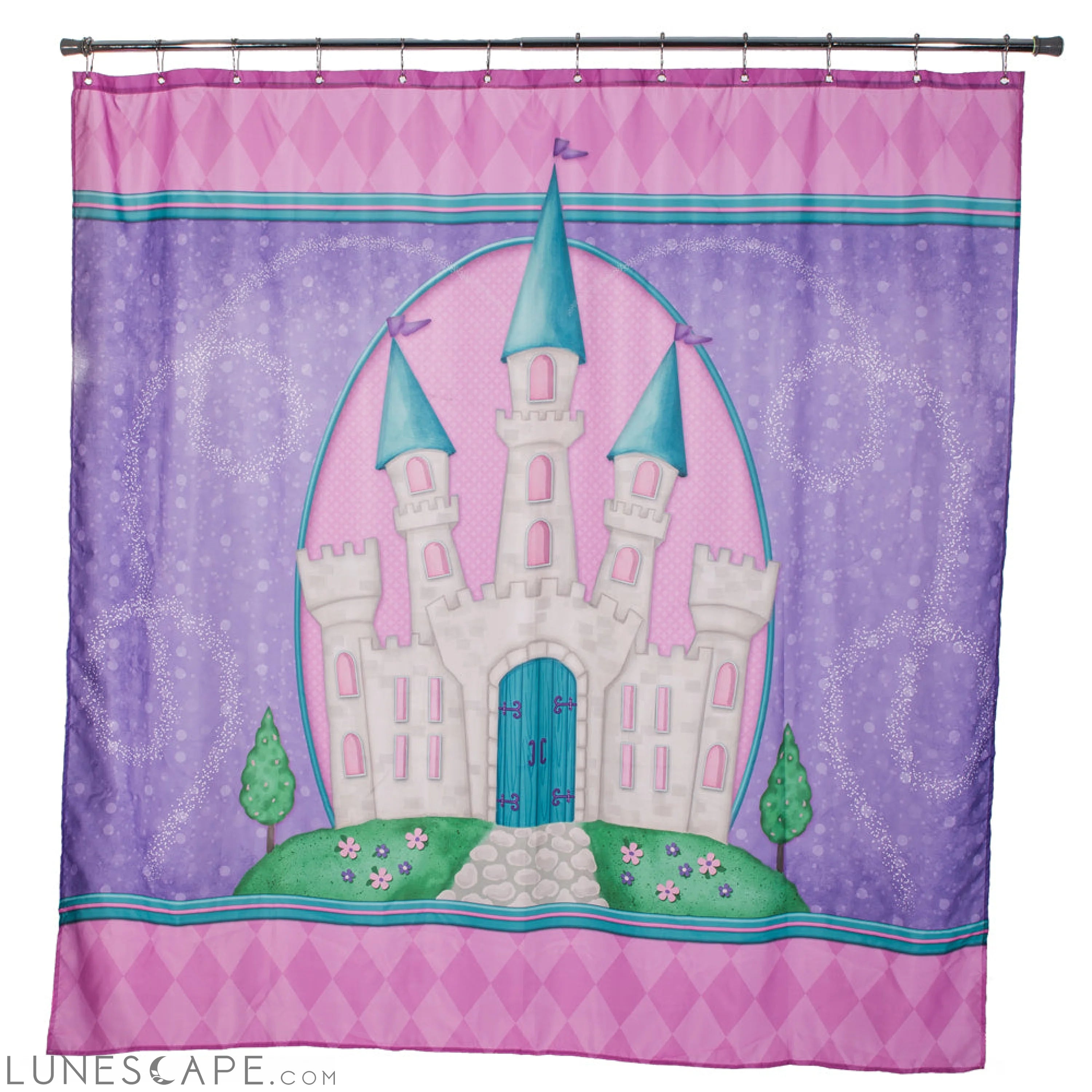 Borders Unlimited 70017 Princess Camryn Shower Curtain LUNESCAPE