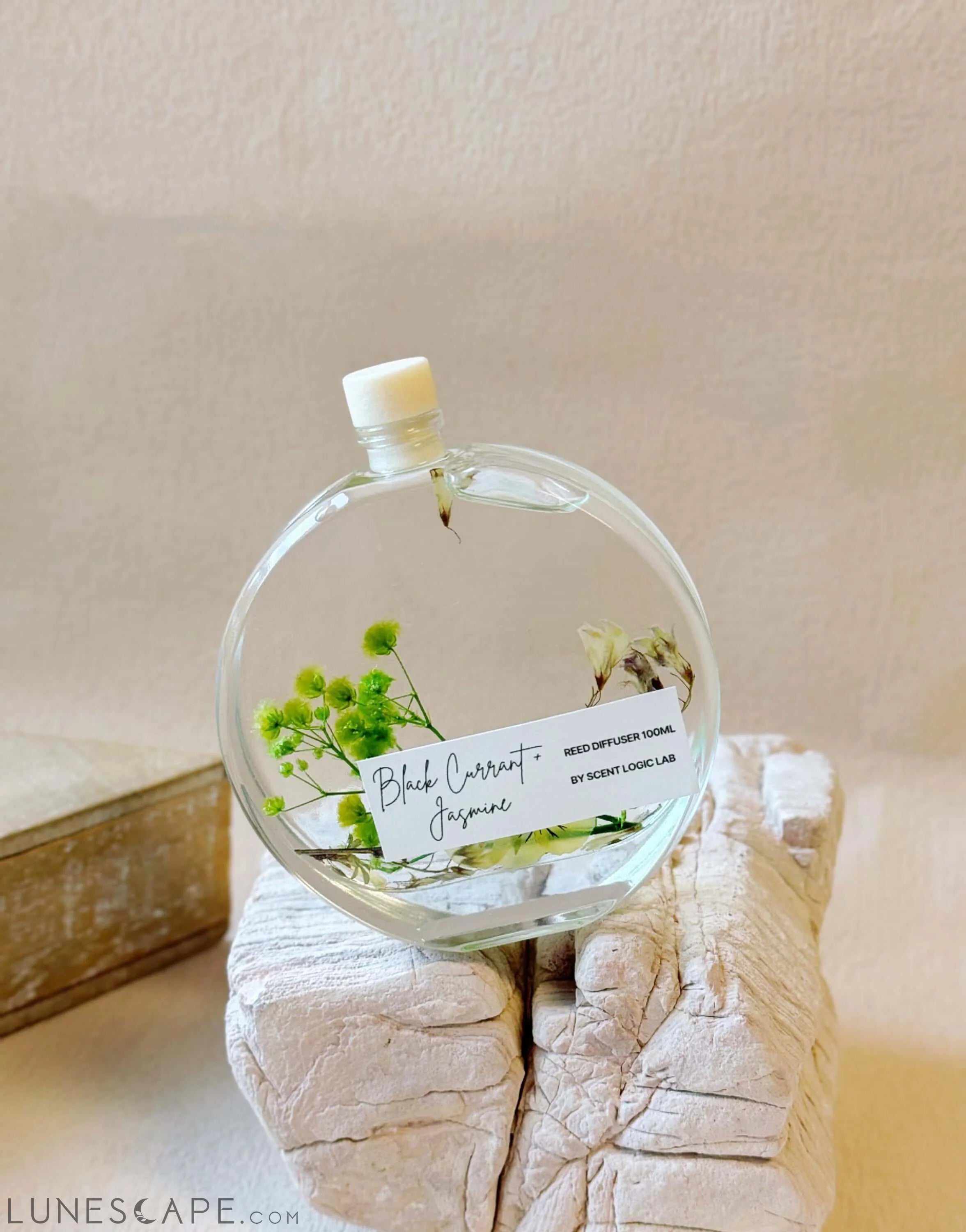 Botanical Reed Diffuser 3.4 OZ • Home Decor • Unique Gift Idea LUNESCAPE