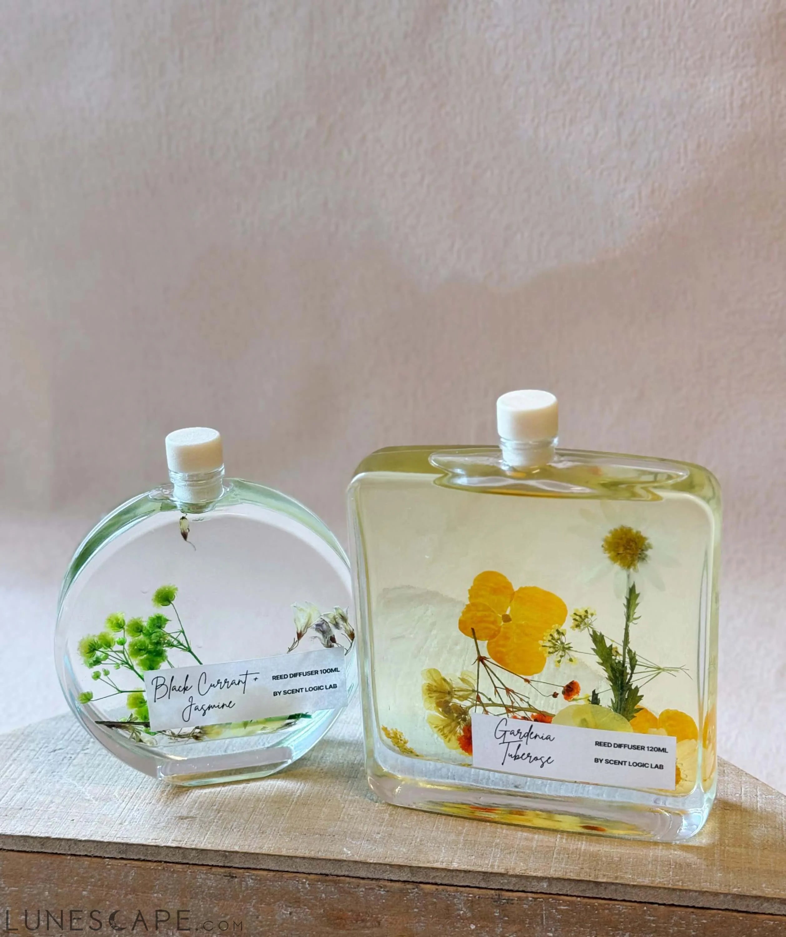 Botanical Reed Diffuser 3.4 OZ • Home Decor • Unique Gift Idea LUNESCAPE