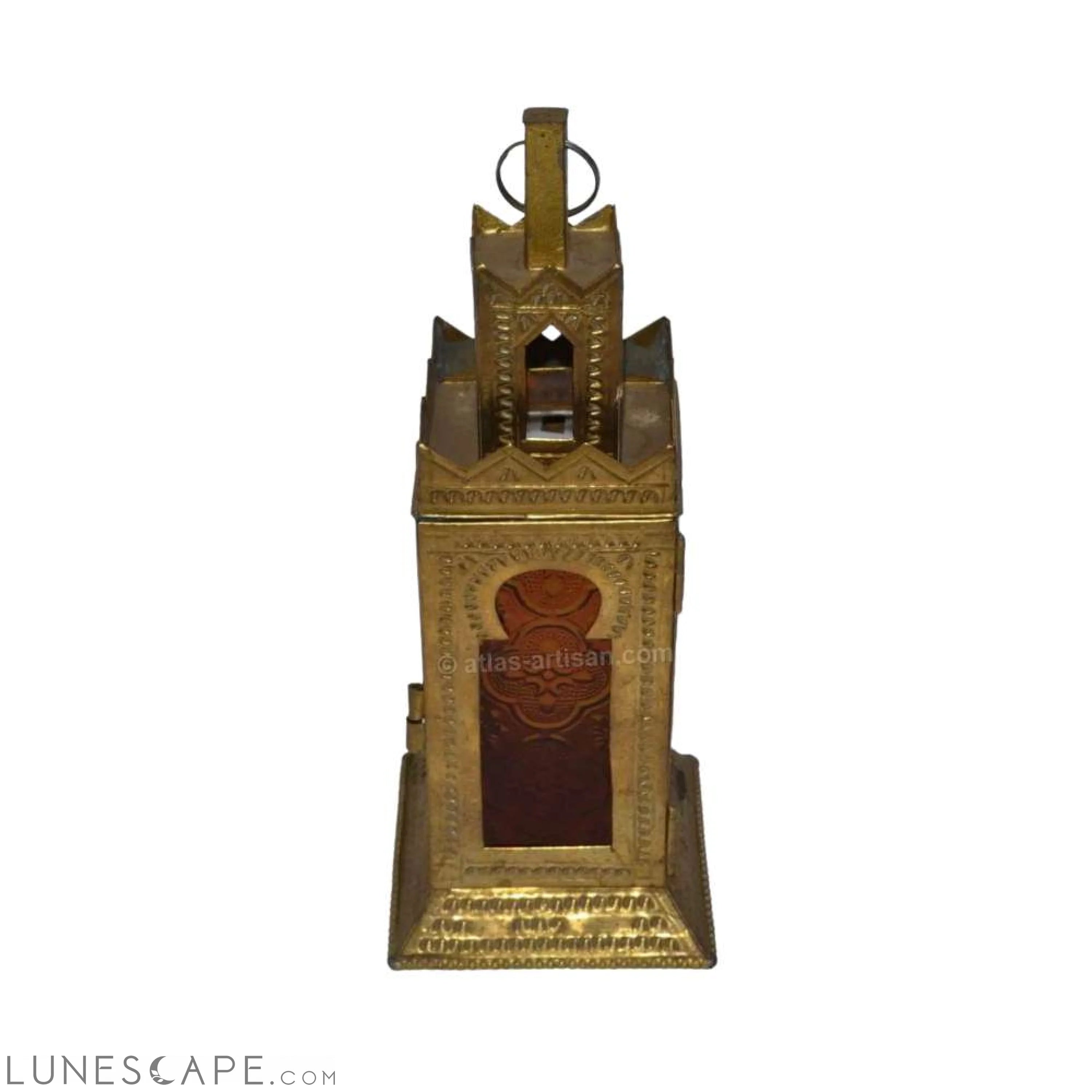 Bougeoirs Terasse Moroccan Copper Lantern LUNESCAPE