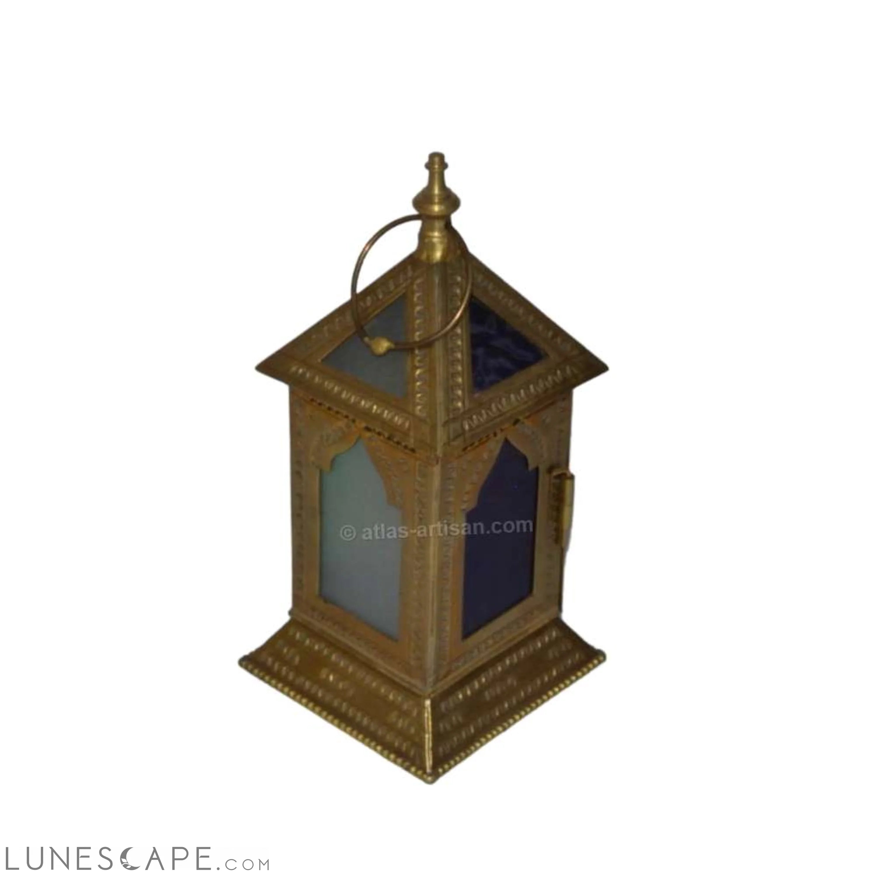 Bougeoirs Terasse Moroccan Copper Lantern LUNESCAPE