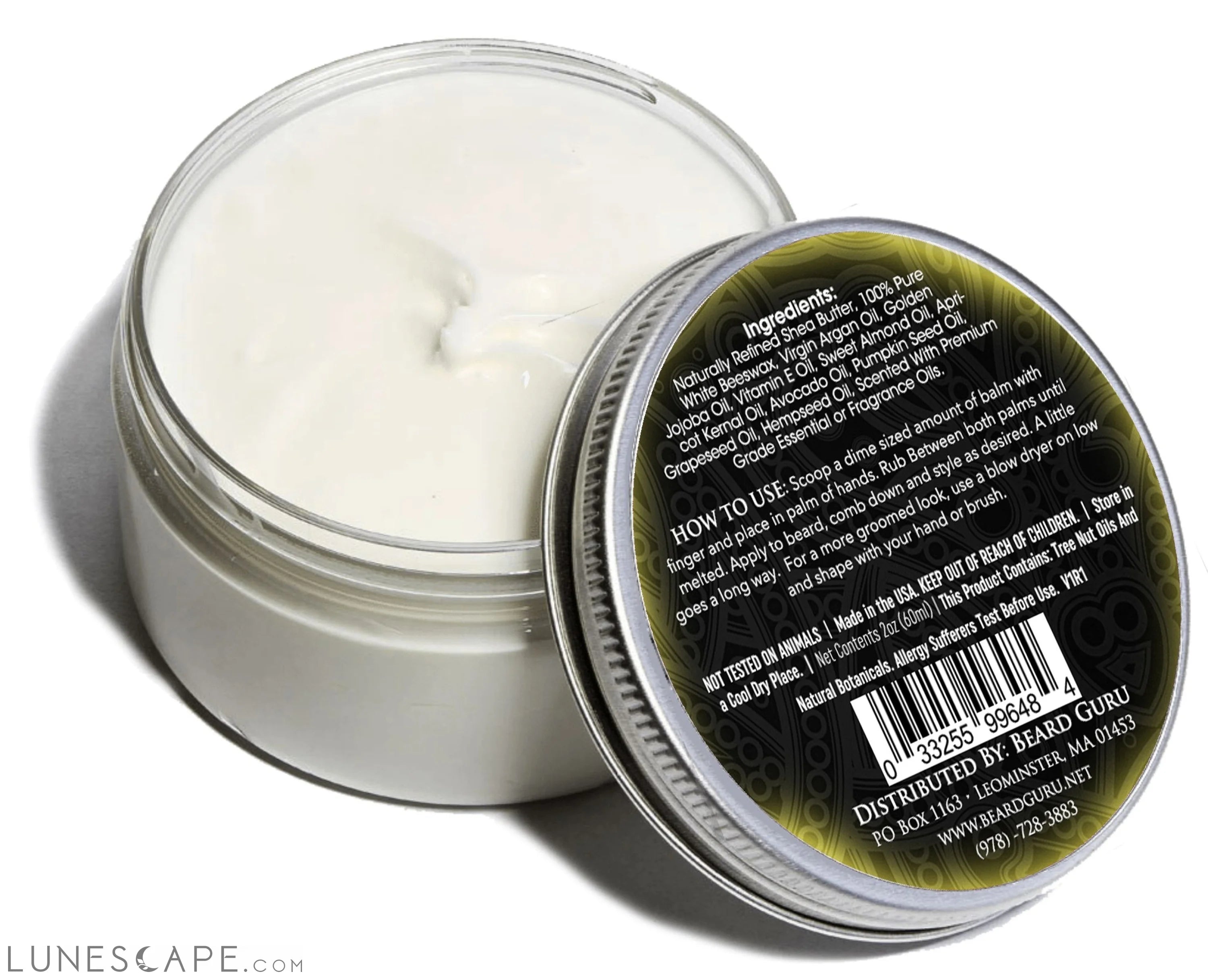 BreadGuru Premium Beard Balm: Smooth Whiskey LUNESCAPE
