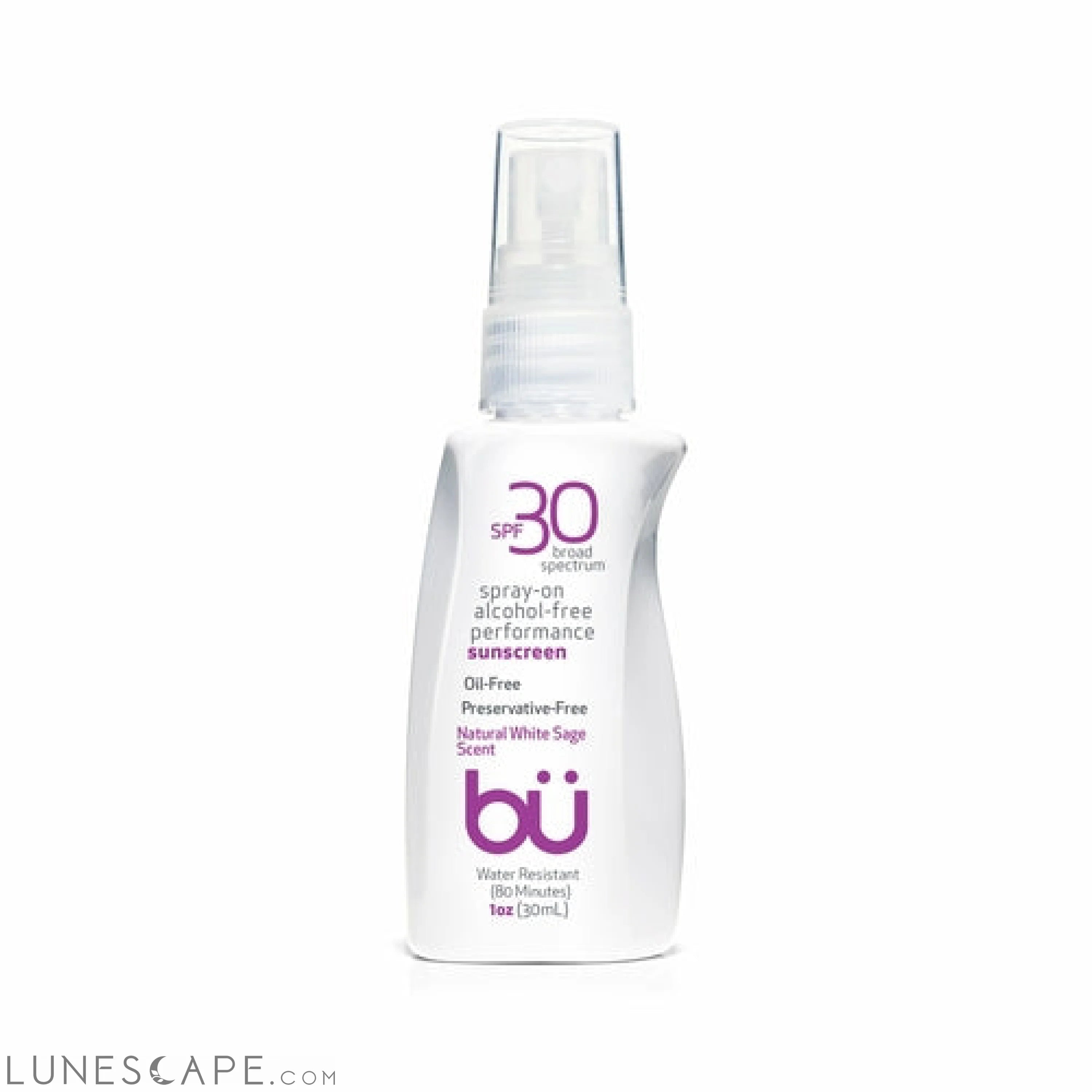 Bu SPF 30 Ultrafine WOWmist Sunscreen - White Sage LUNESCAPE