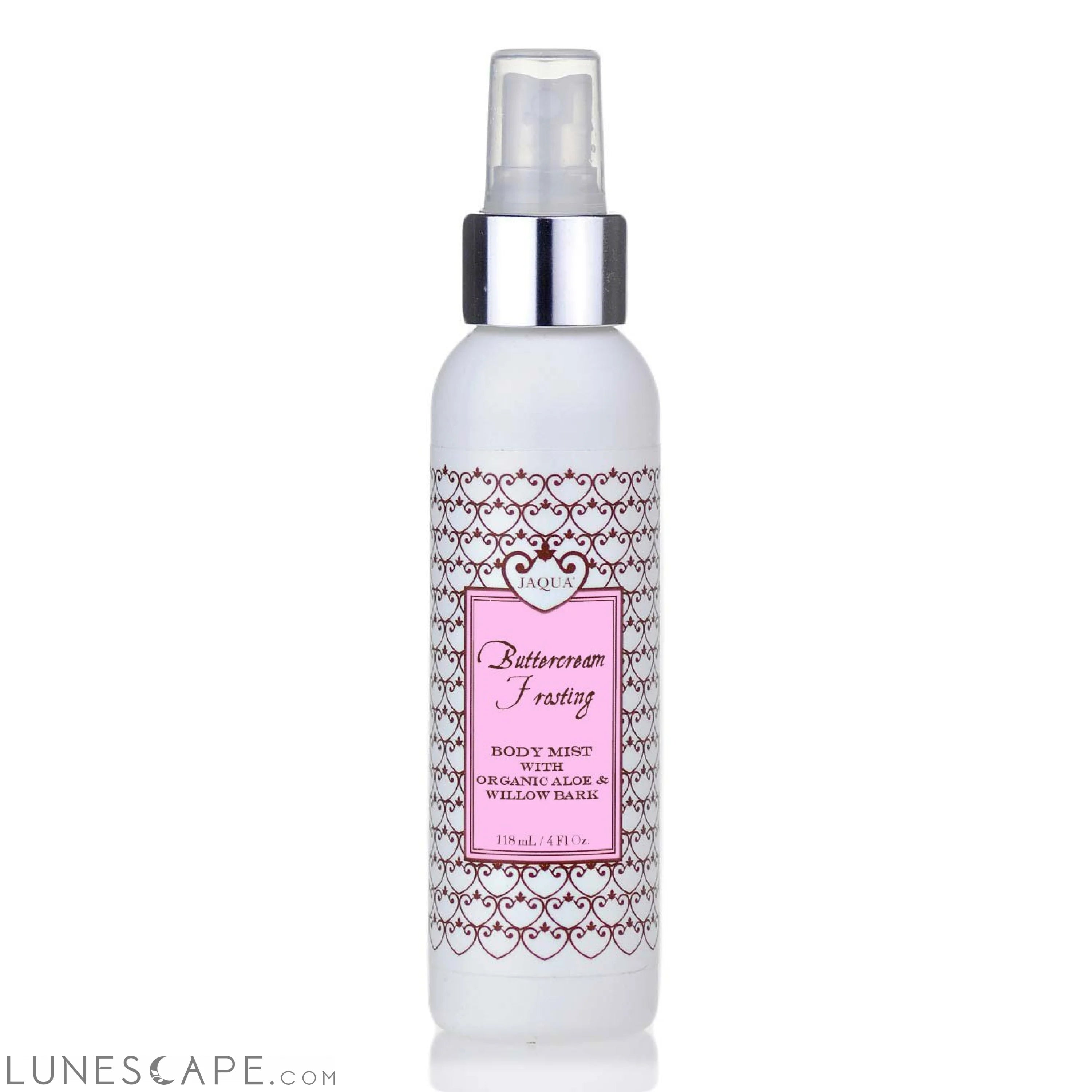 Buttercream Frosting Hydrating Body Mist With Organic Aloe & Willow Bark LUNESCAPE