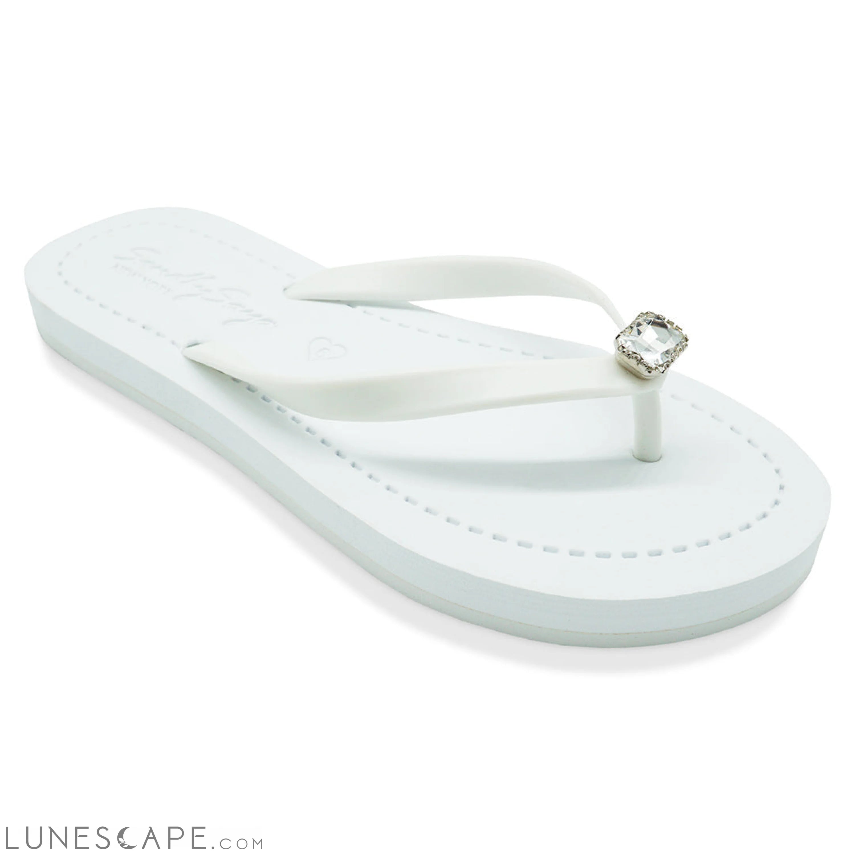 Cactus- Girls Rhine Stone Embellished Flip Flops Sandals LUNESCAPE