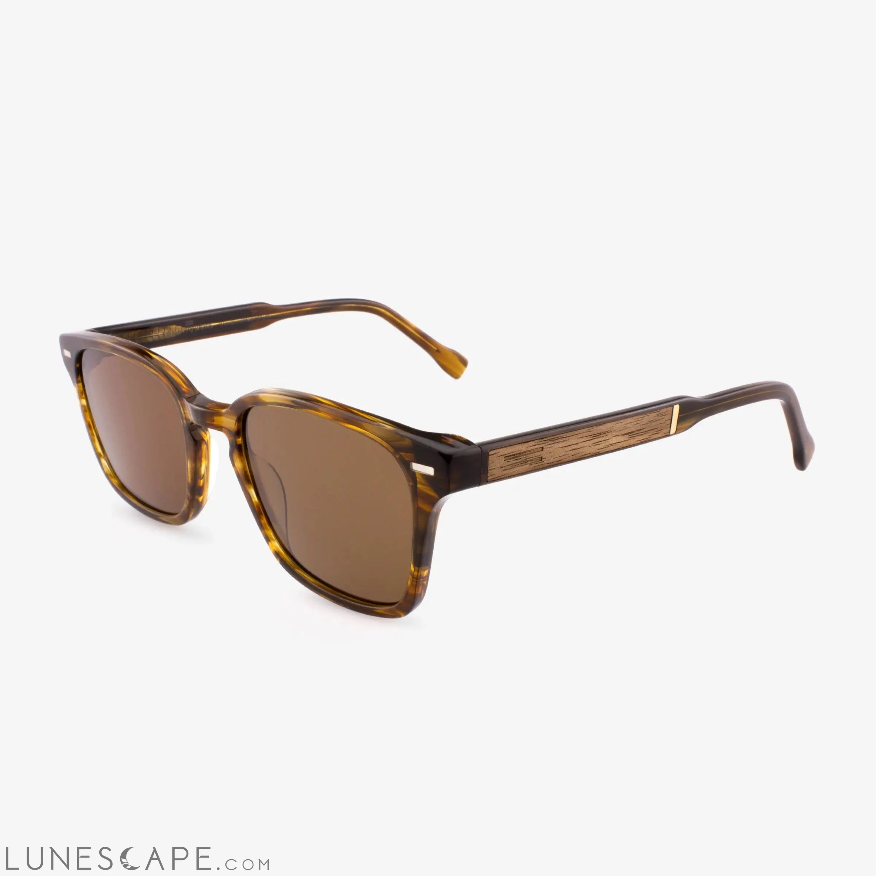 Caladesi - Wood Sunglasses LUNESCAPE