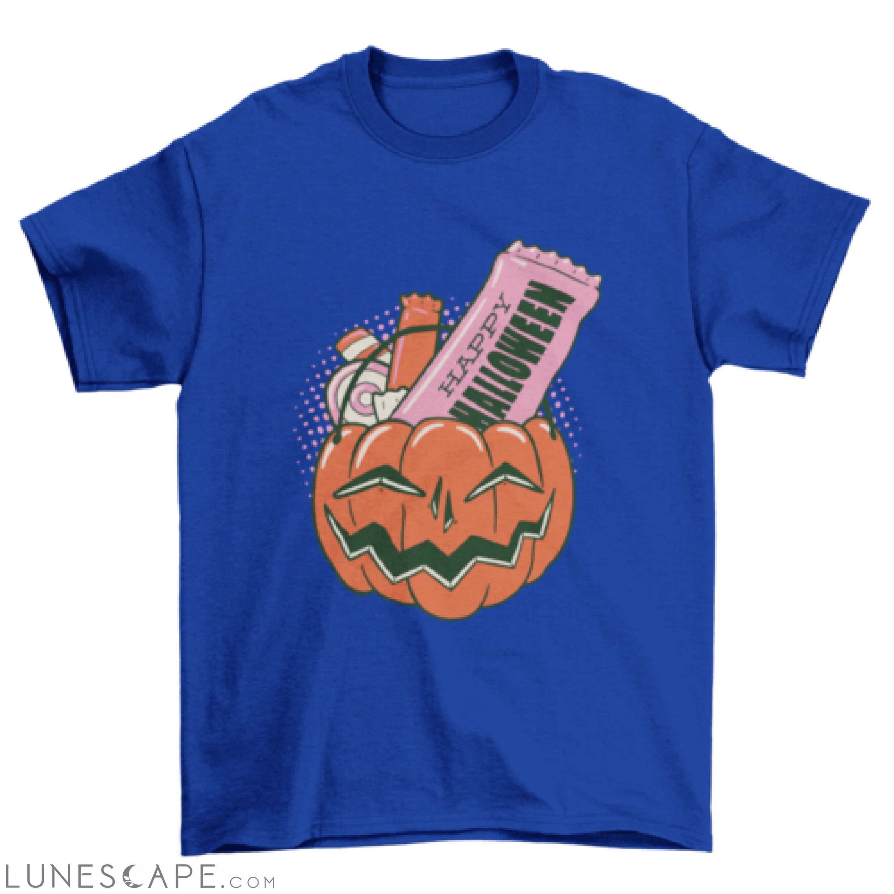 Candy pumpkin t-shirt LUNESCAPE