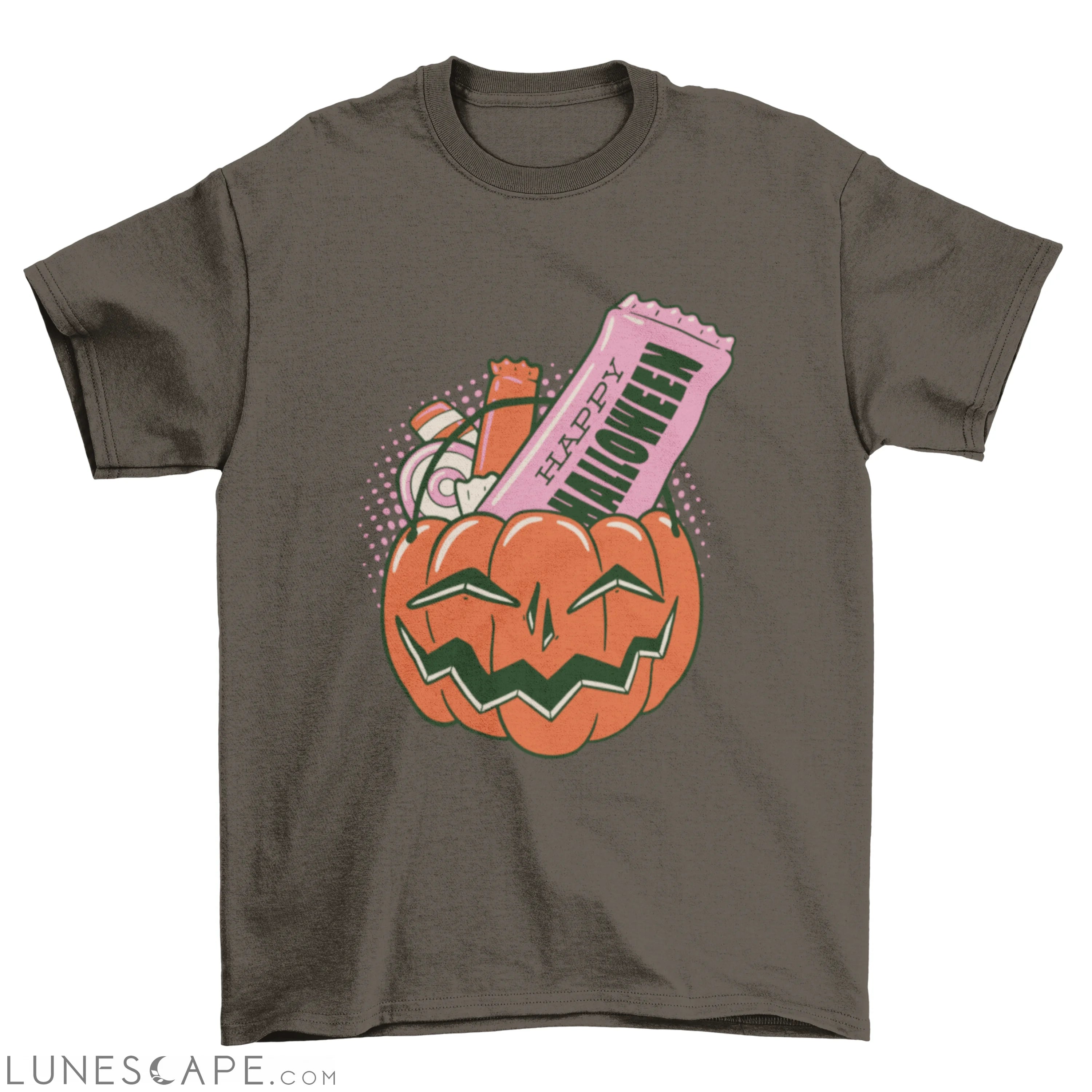 Candy pumpkin t-shirt LUNESCAPE