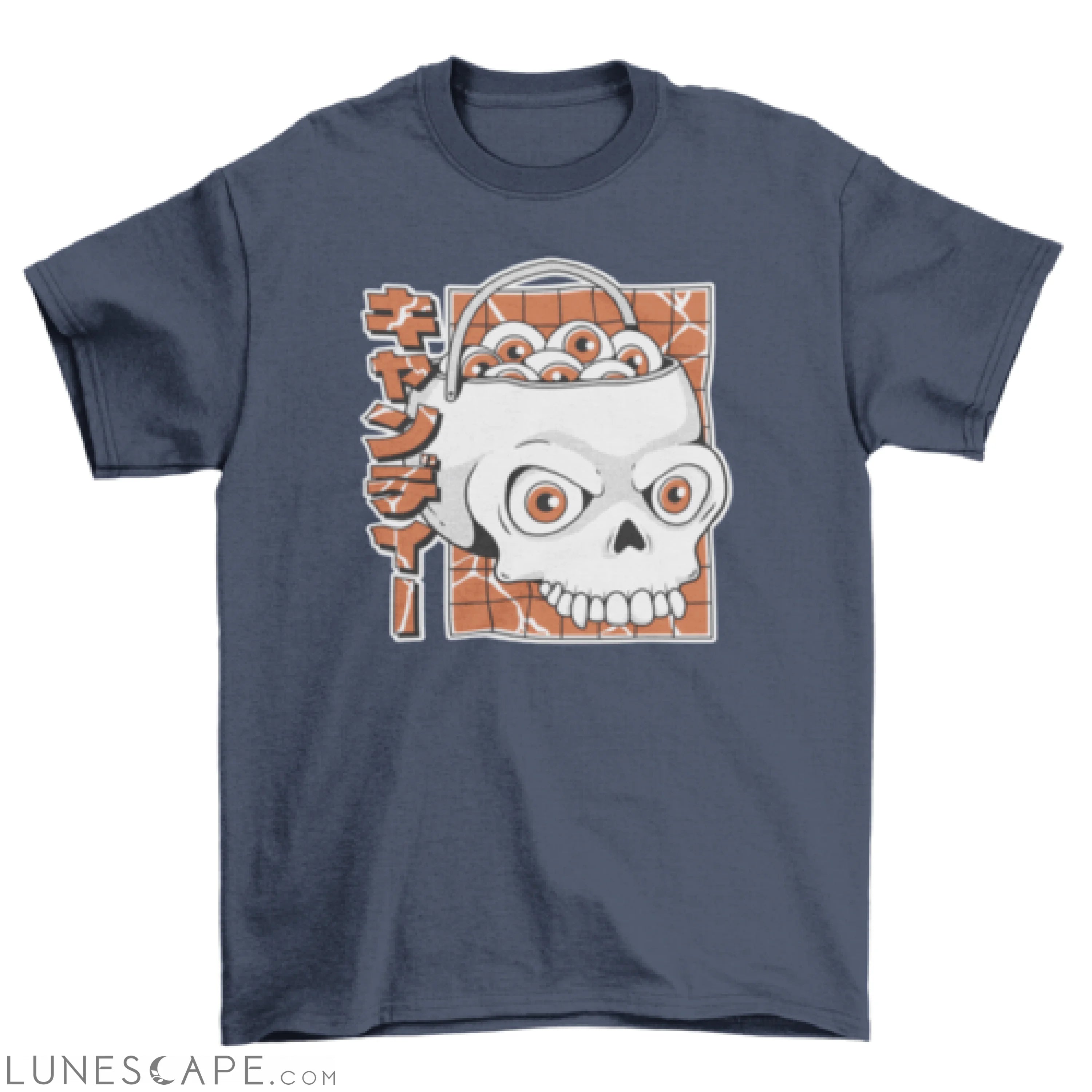 Candy skull t-shirt LUNESCAPE