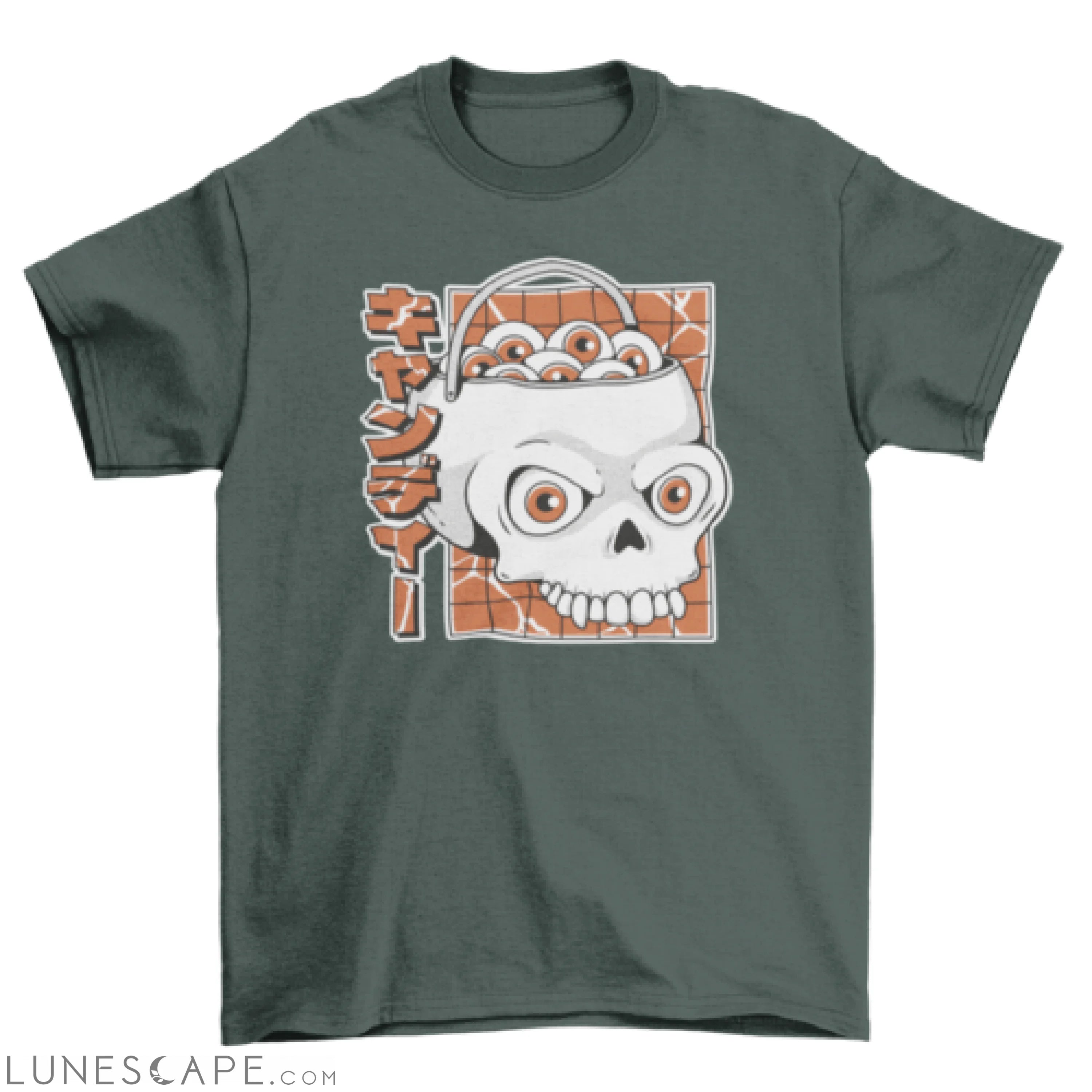 Candy skull t-shirt LUNESCAPE