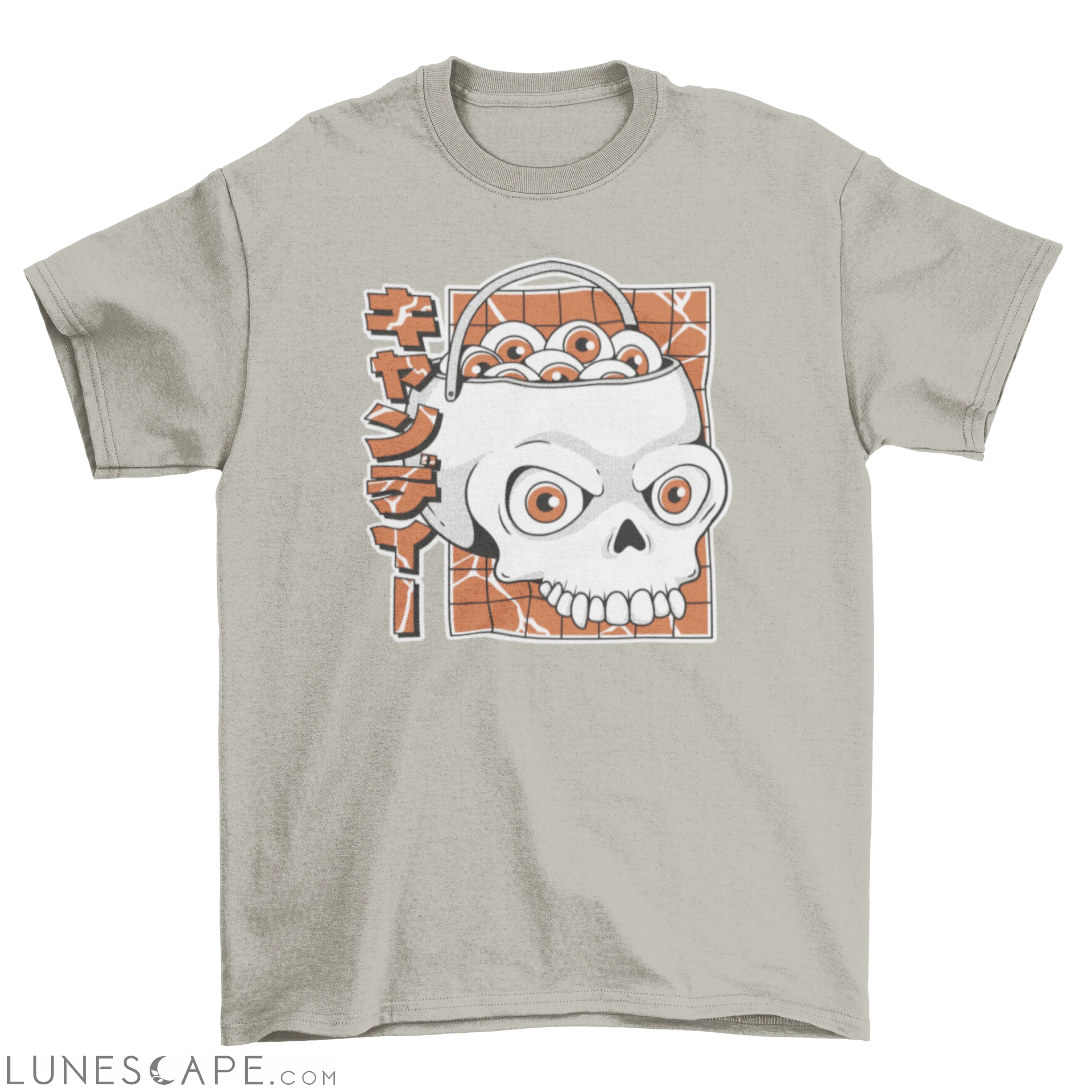 Candy skull t-shirt LUNESCAPE
