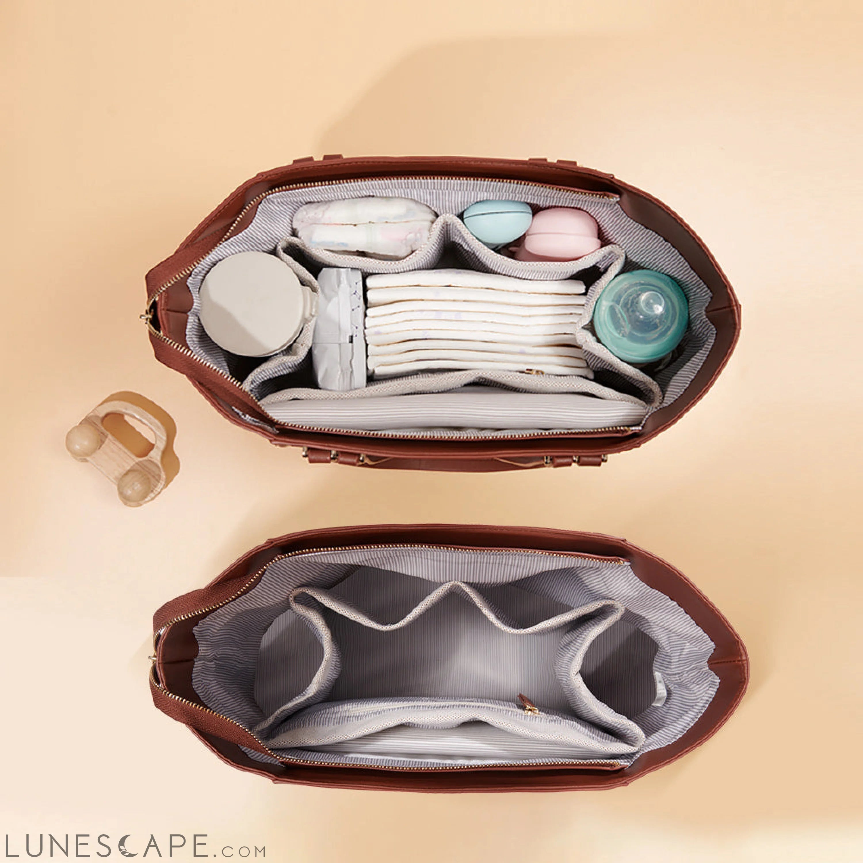 Canvas Tote Diaper Bag LUNESCAPE