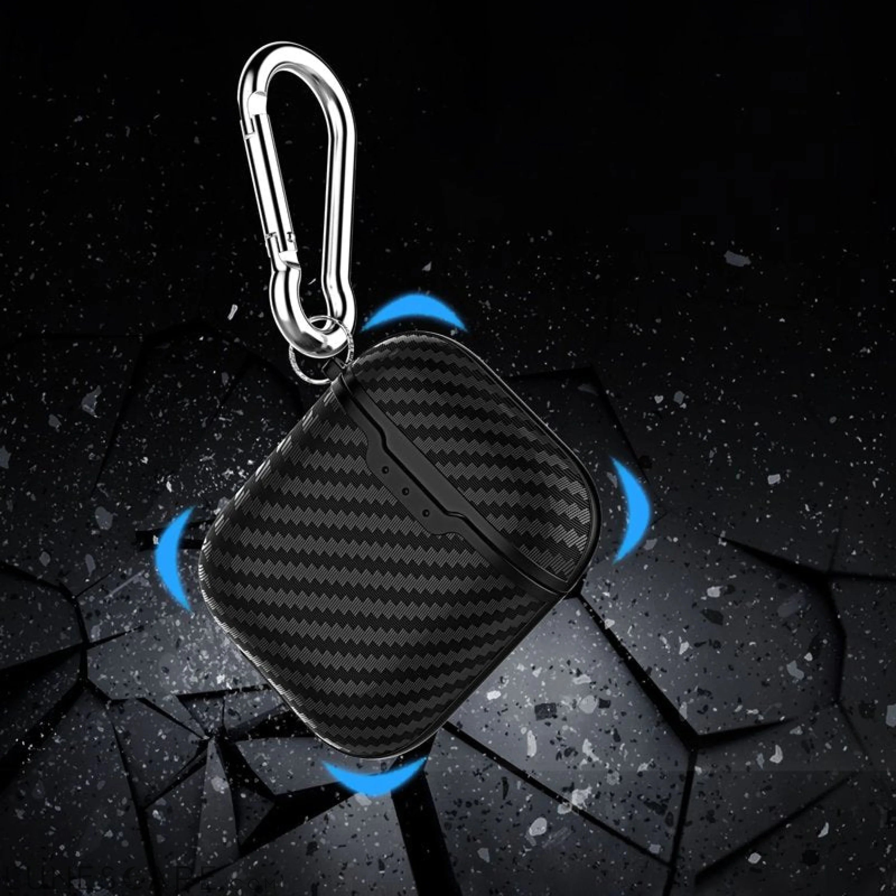 Carbon Fiber AirPods Case LUNESCAPE