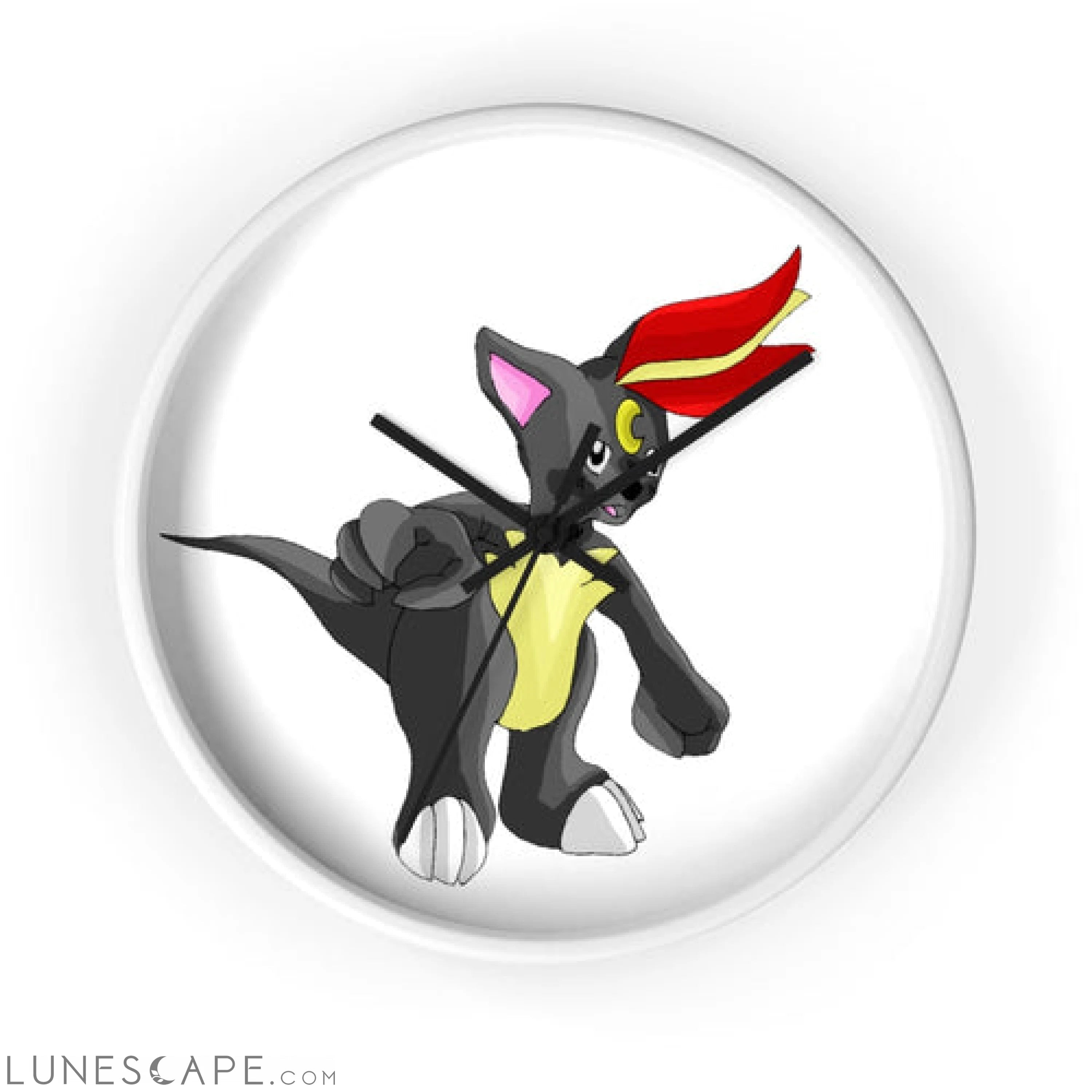 Carcoot Wall clock LUNESCAPE