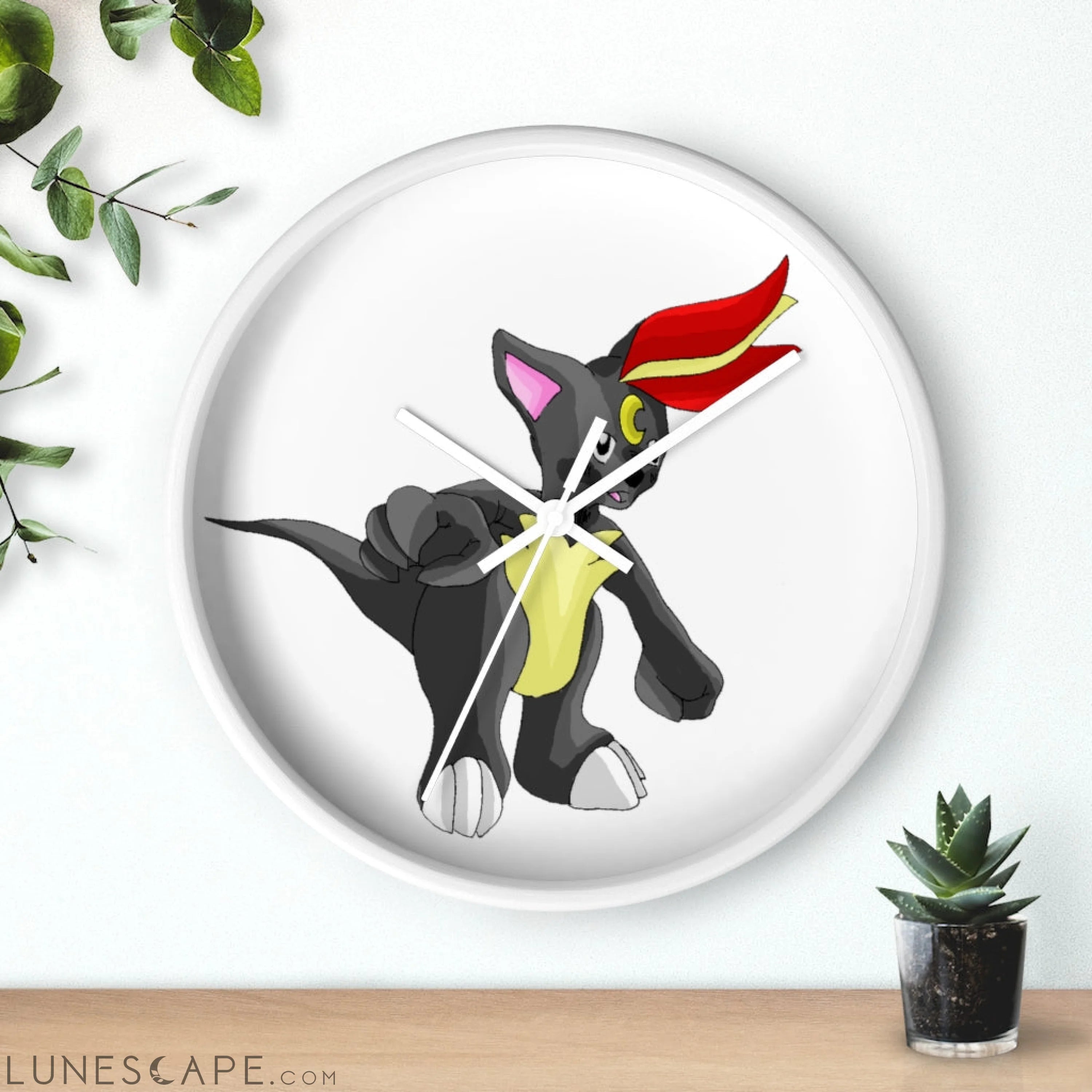 Carcoot Wall clock LUNESCAPE