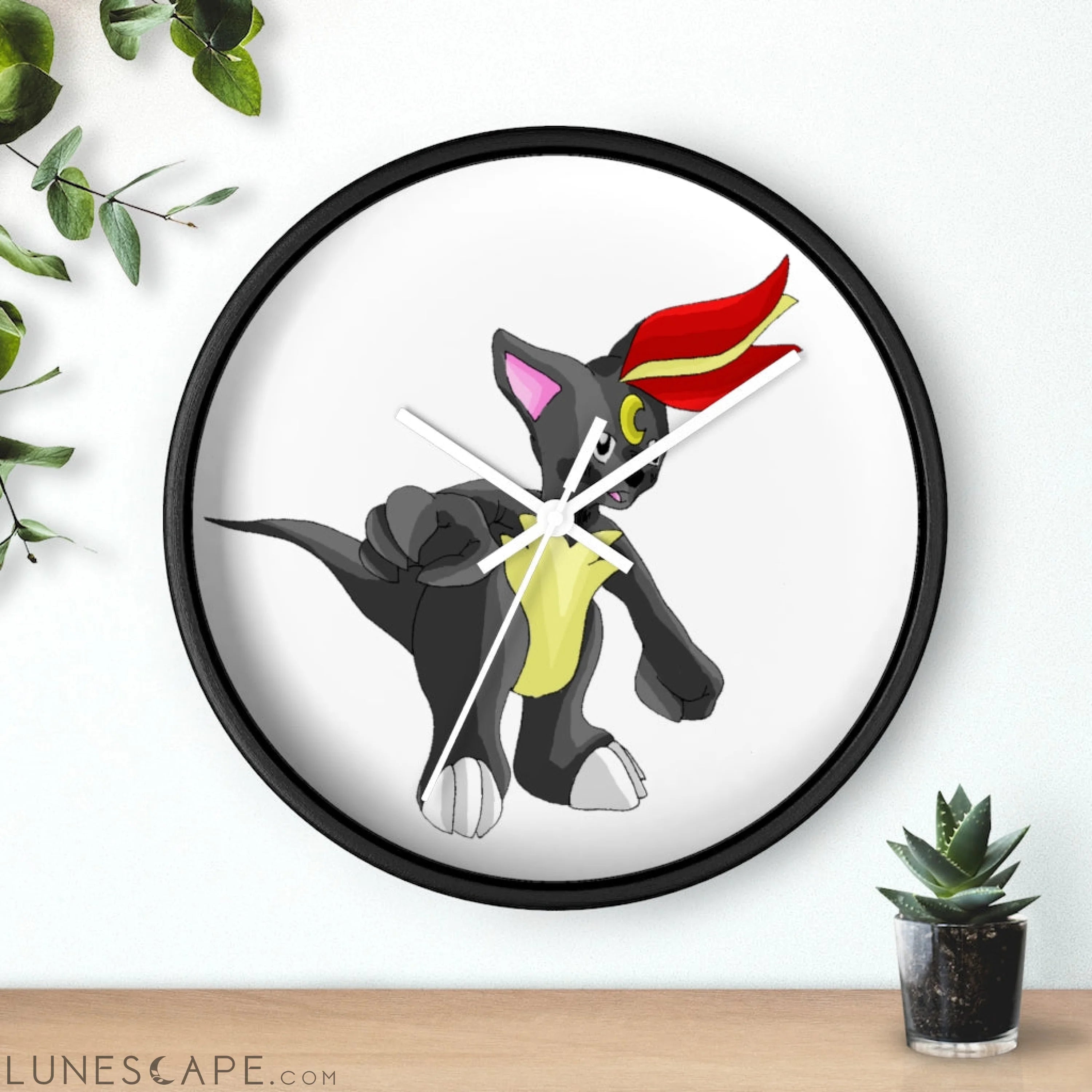 Carcoot Wall clock LUNESCAPE