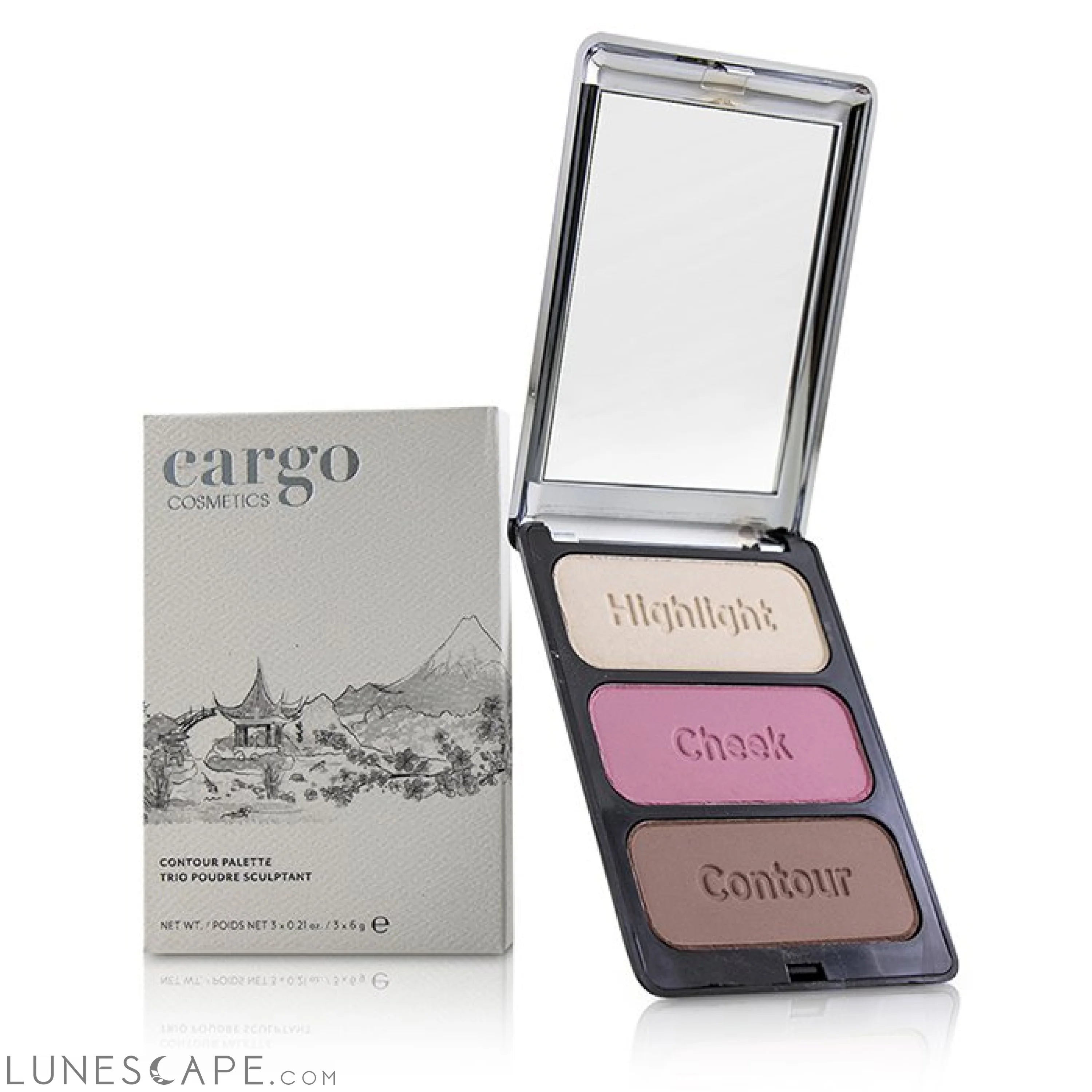 CARGO - Contour Palette 3x6g/0.21oz LUNESCAPE