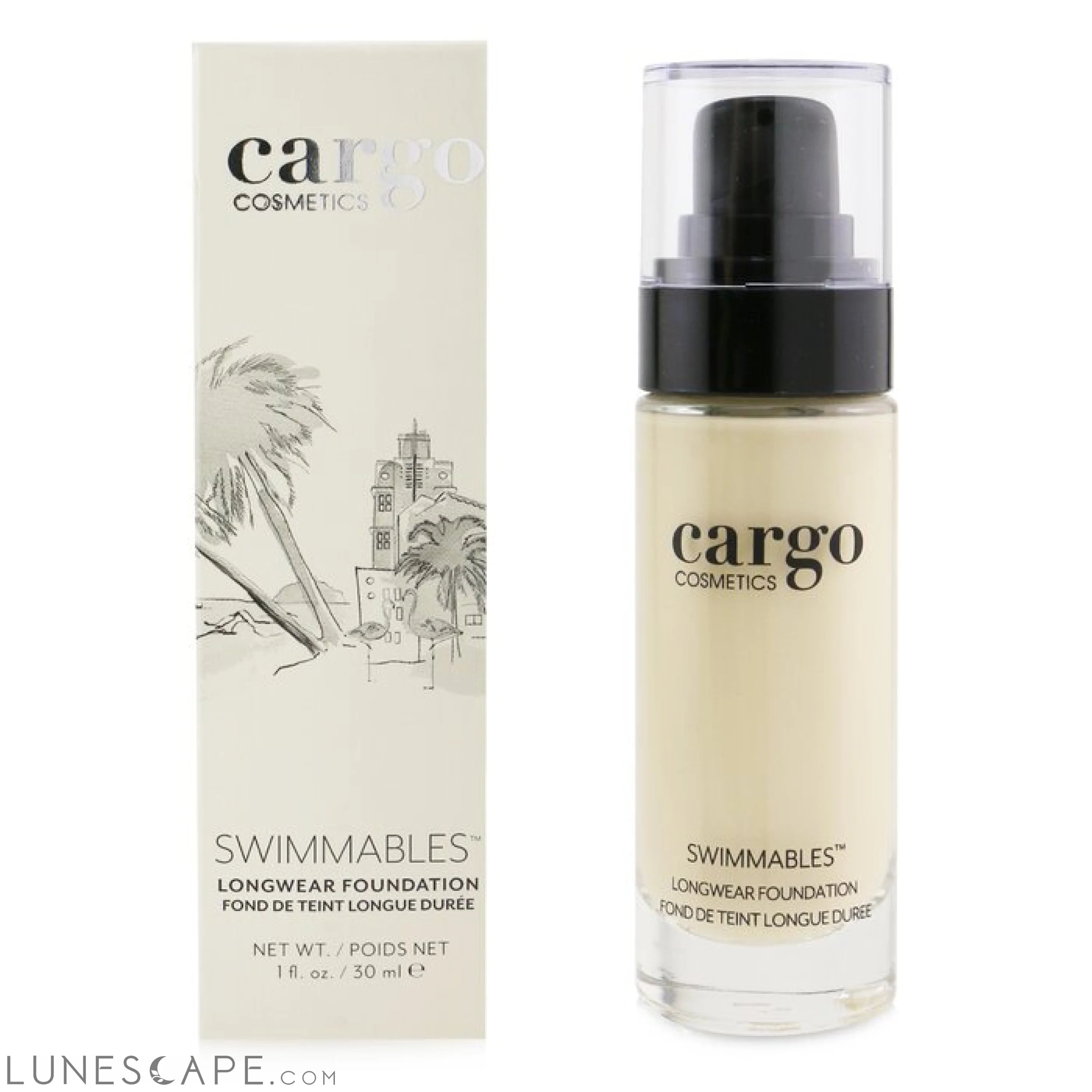 CARGO - Swimmables Longwear Foundation 30ml/1oz LUNESCAPE