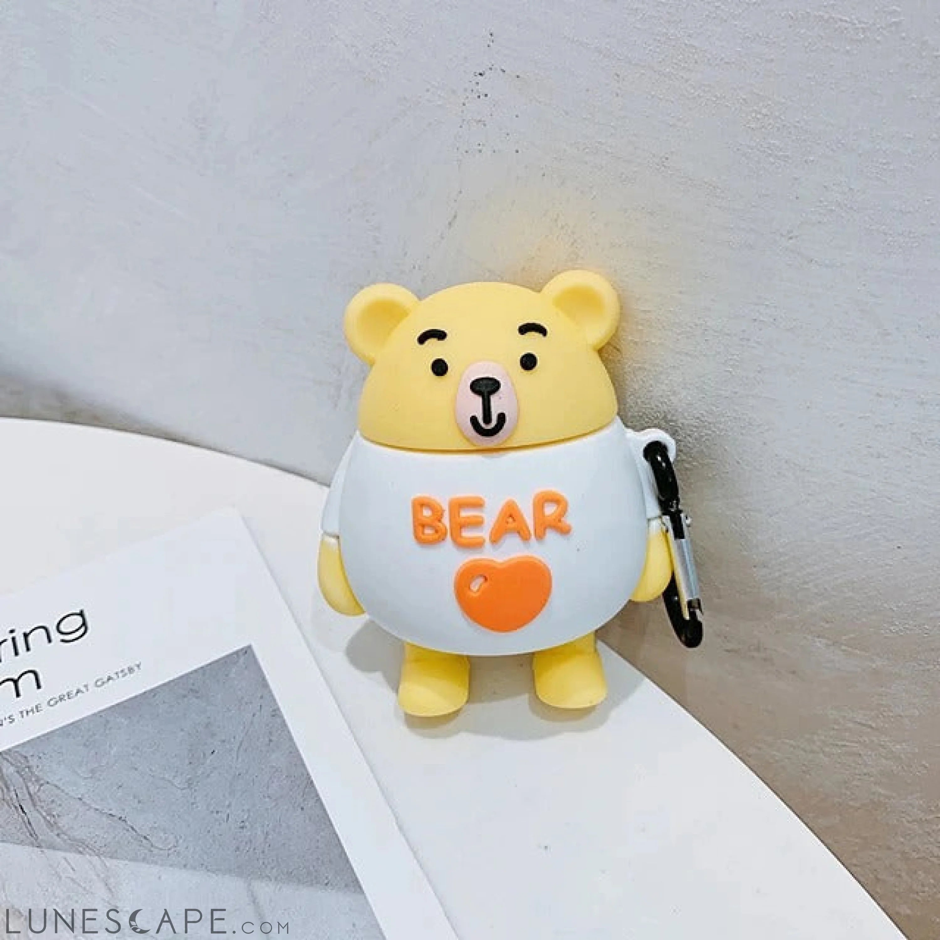 Cartoon Bear AirPods Shockproof Headphone Case LUNESCAPE