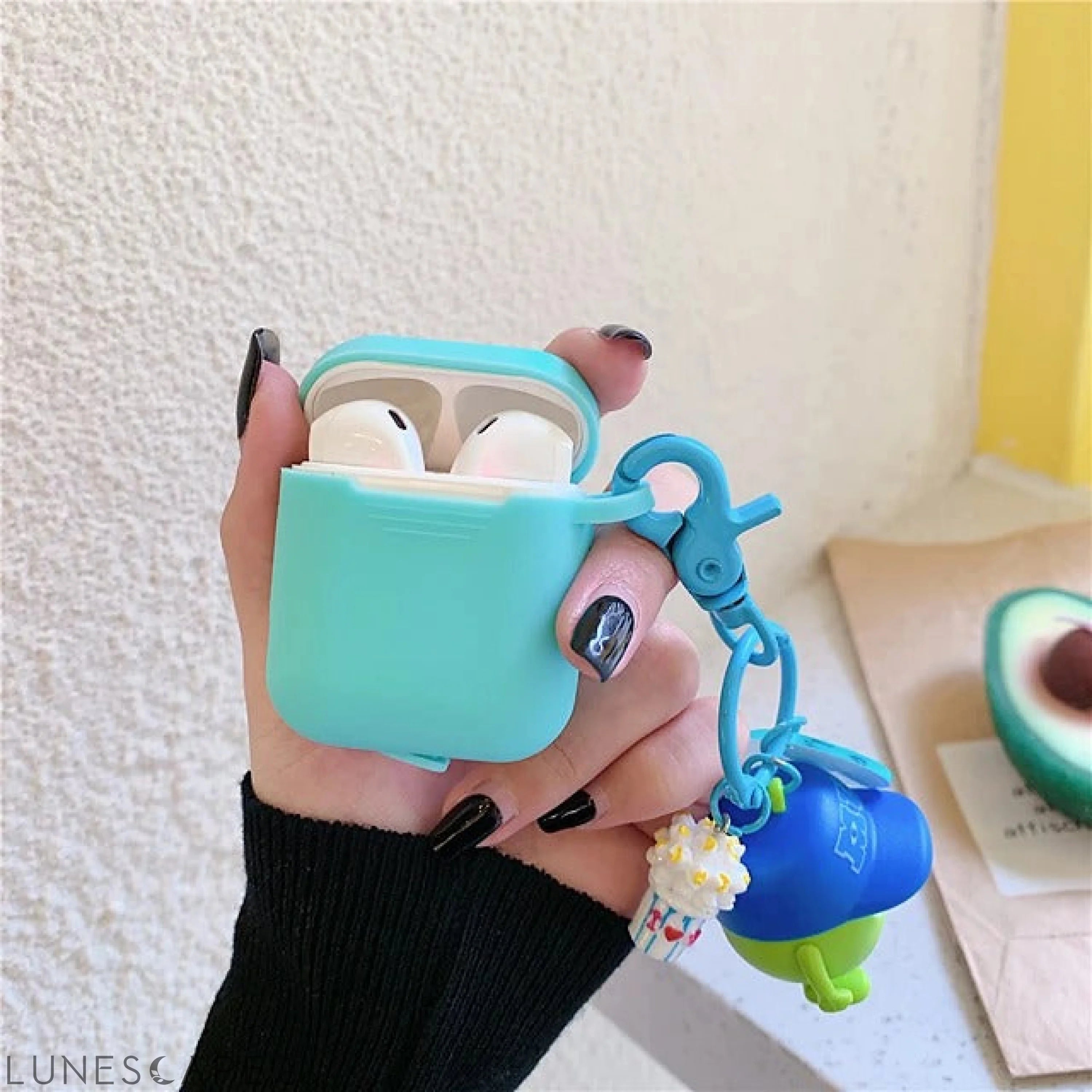 Cartoon Big Eye Boy AirPods Case LUNESCAPE