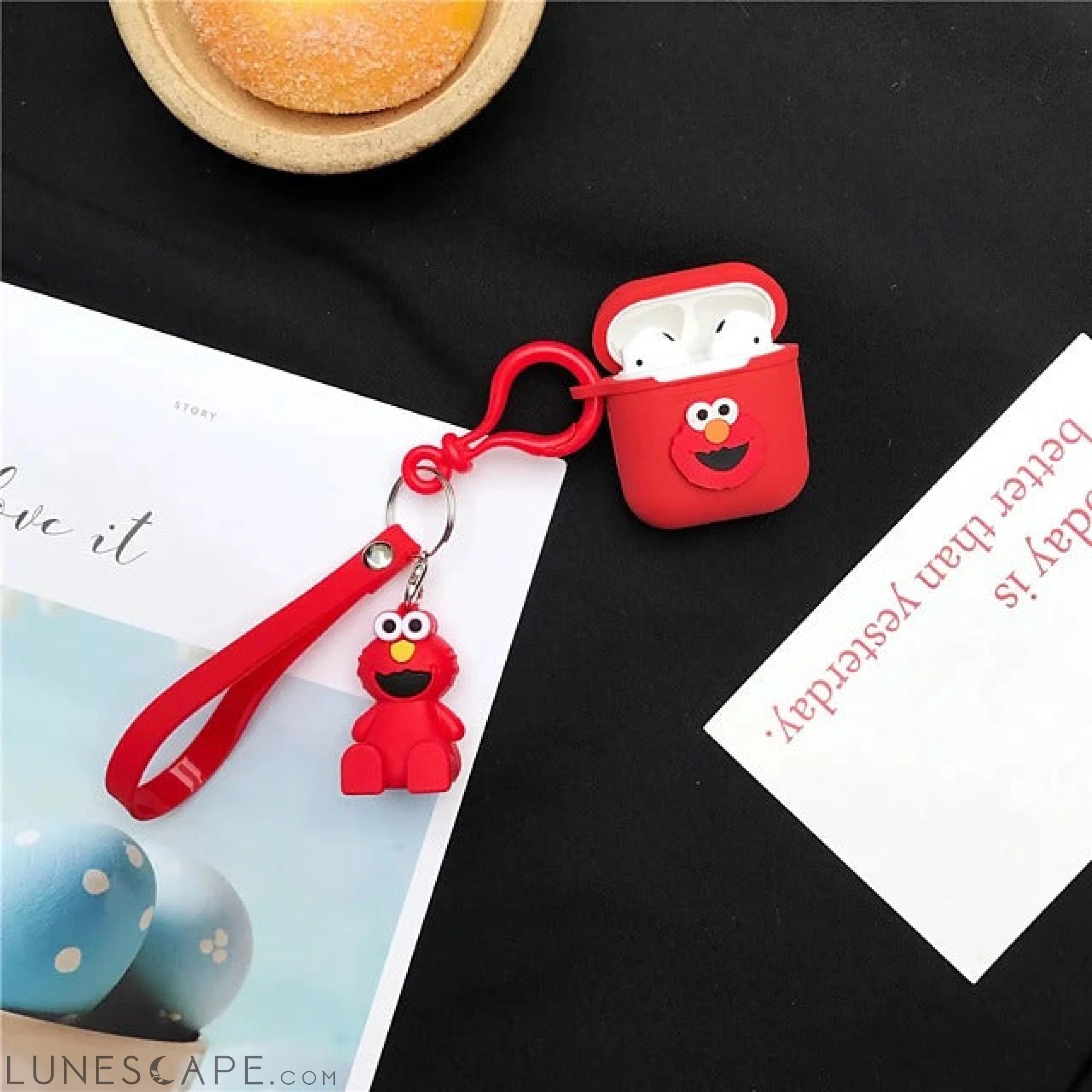 Cartoon Case For AirPods Dustproof / Lovely Headphone Case LUNESCAPE