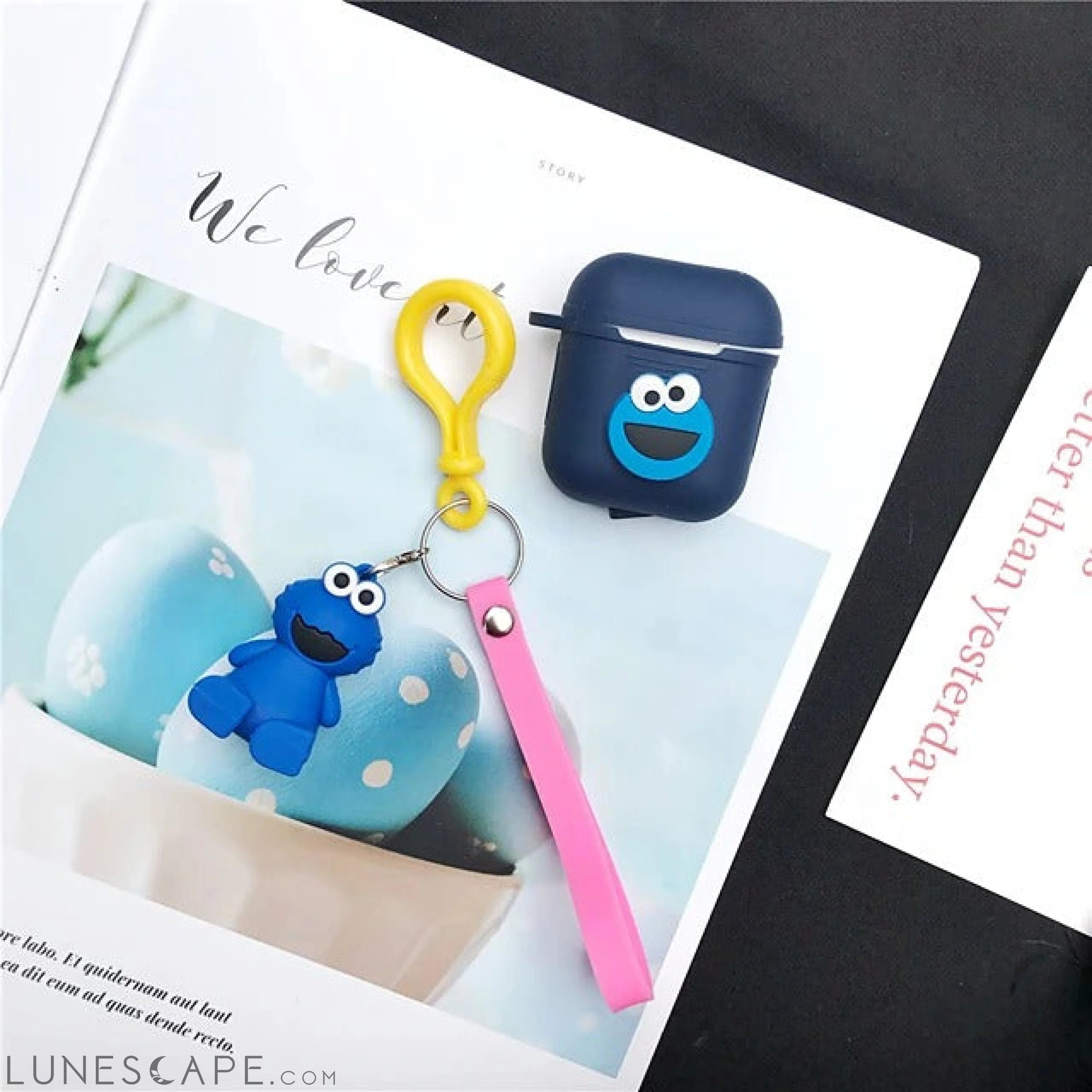Cartoon Case For AirPods Dustproof / Lovely Headphone Case LUNESCAPE