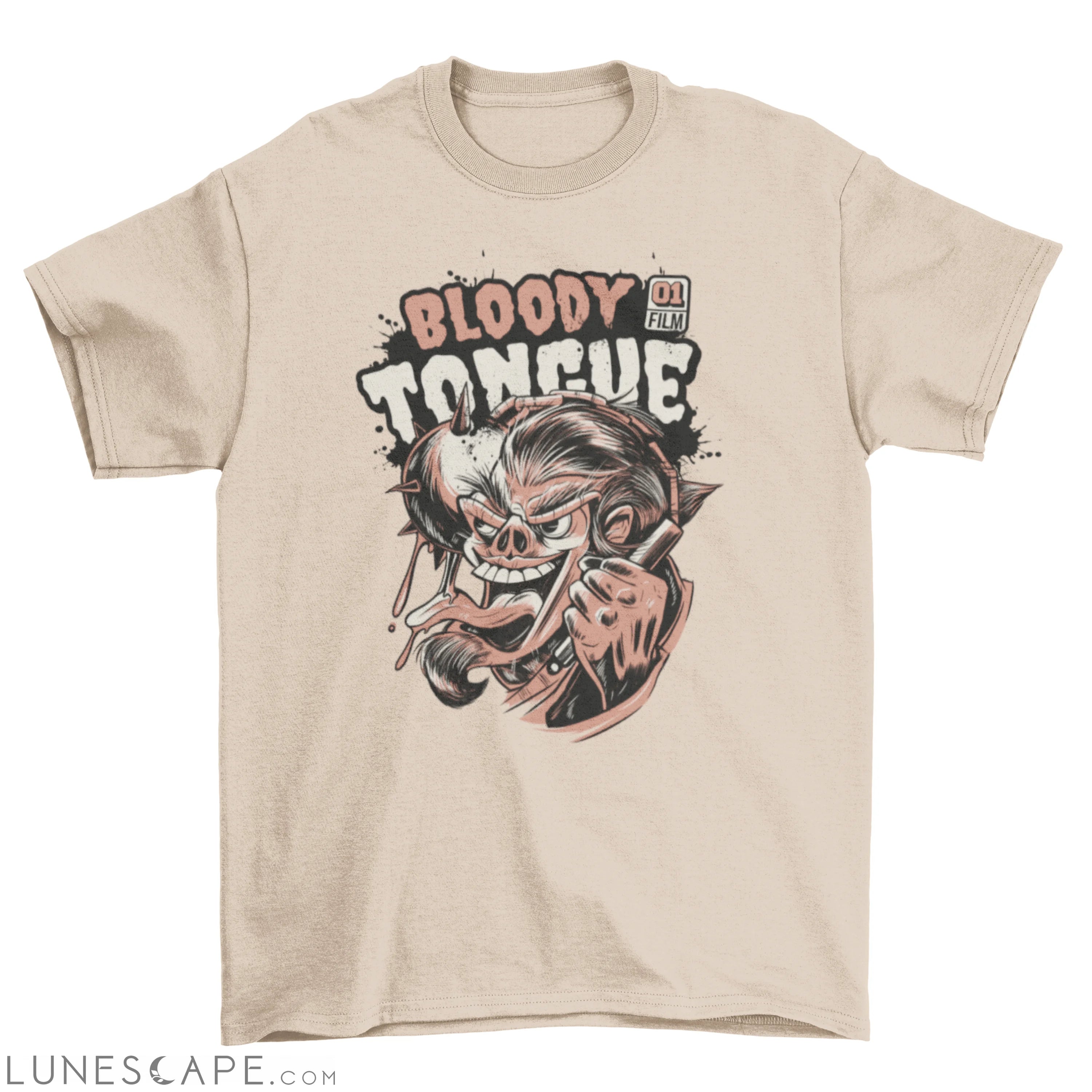 Cartoon monster halloween t-shirt LUNESCAPE