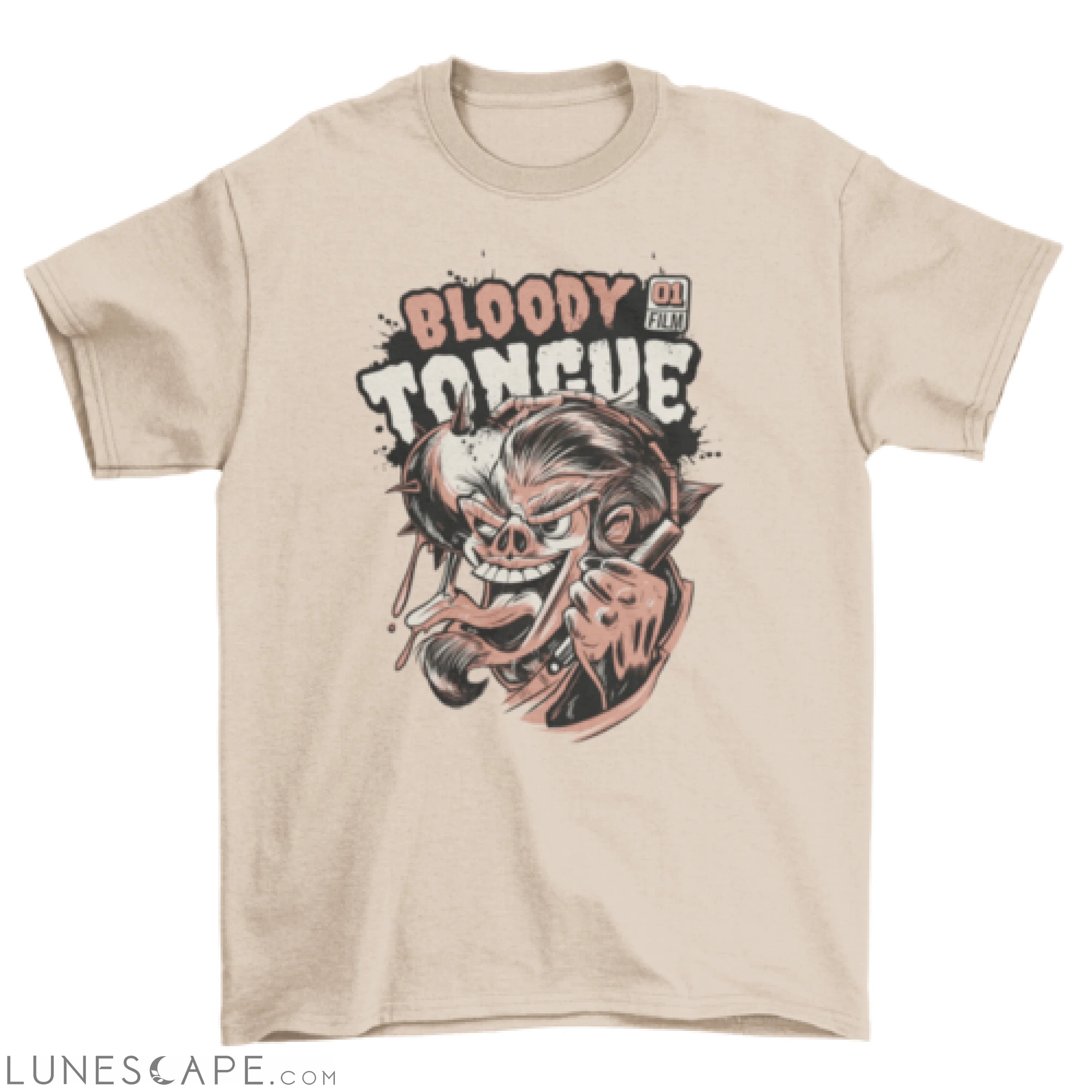 Cartoon monster halloween t-shirt LUNESCAPE