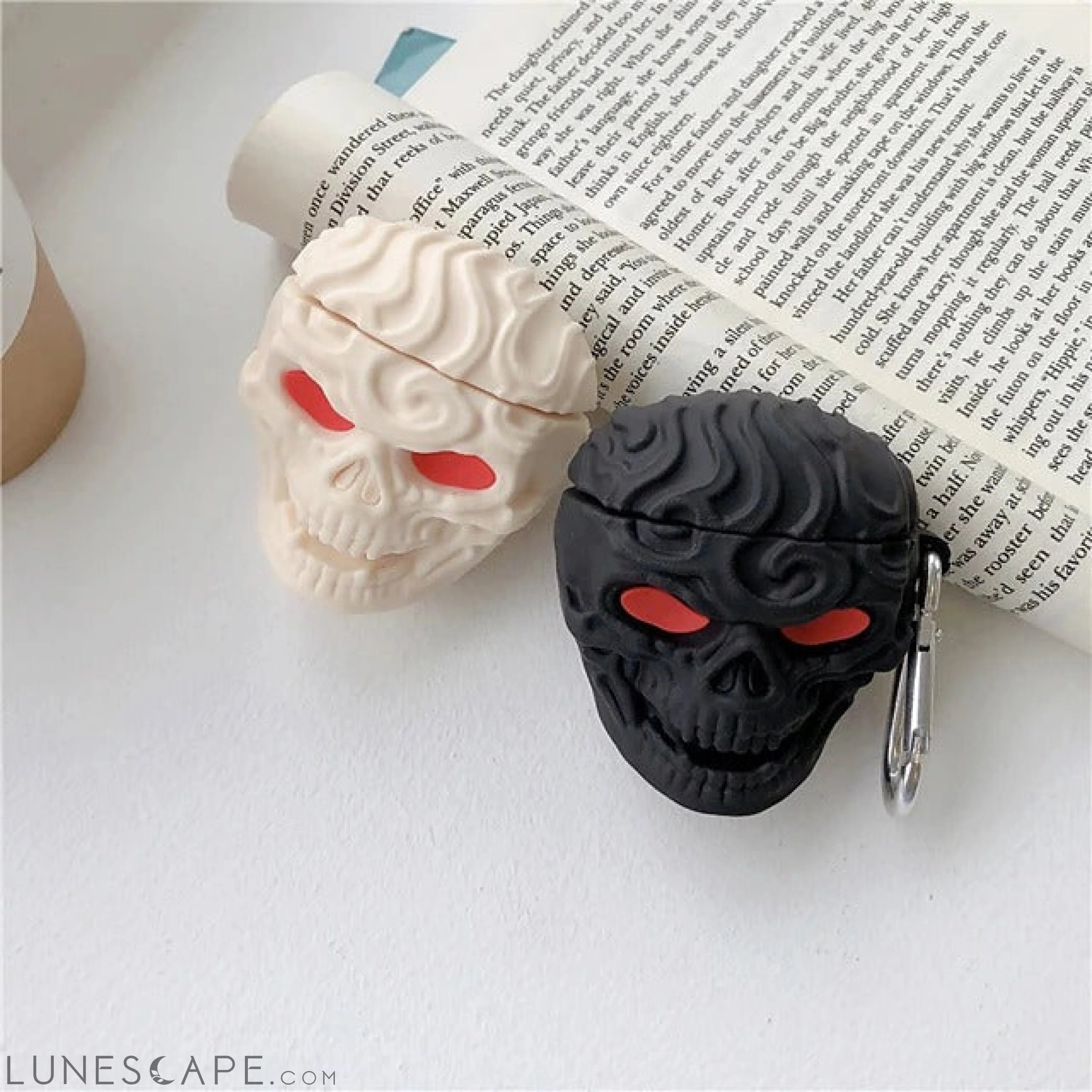 Case For AirPods Cute Devil Dustproof Headphone Case LUNESCAPE