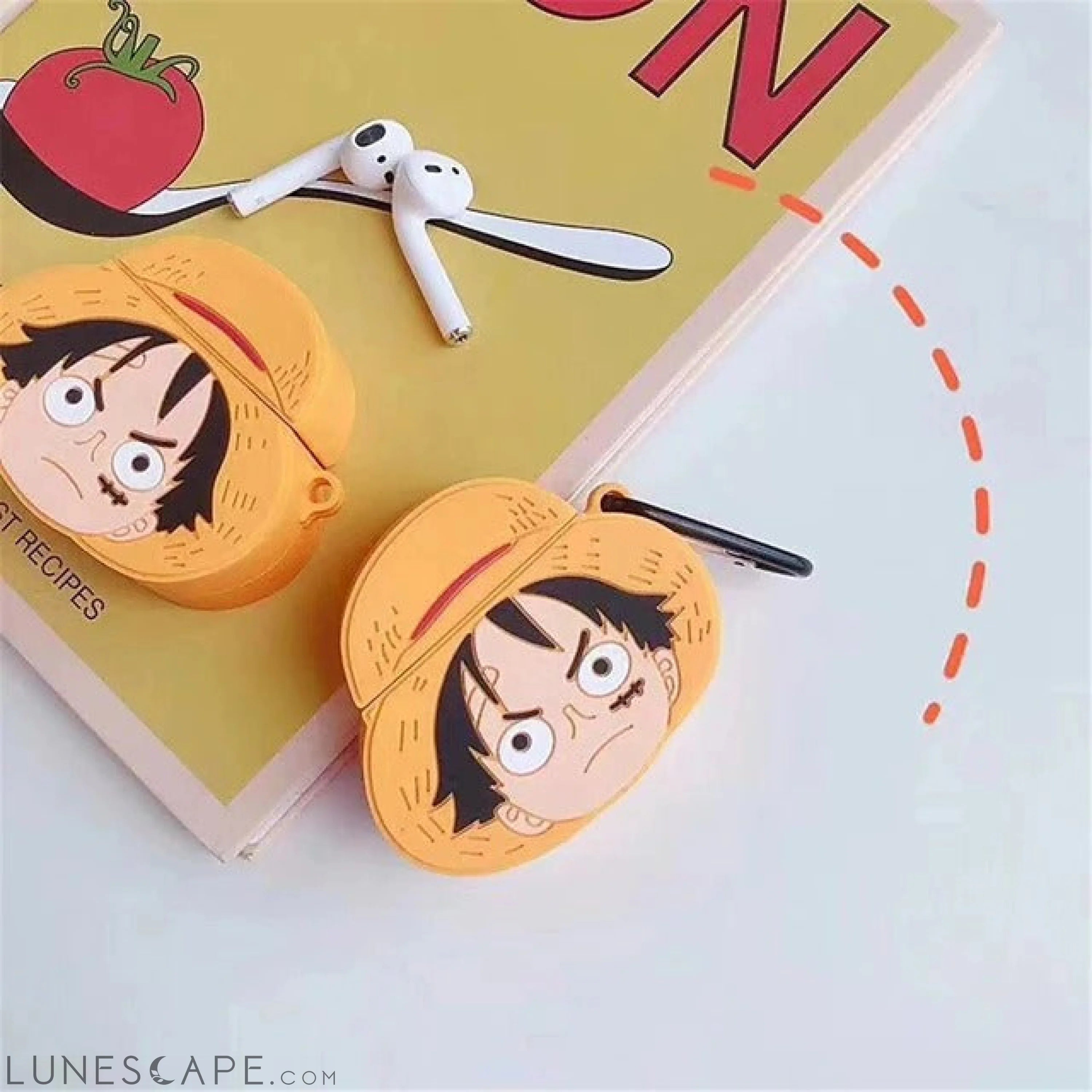 Case For AirPods Dustproof Headphone Case Soft LUNESCAPE