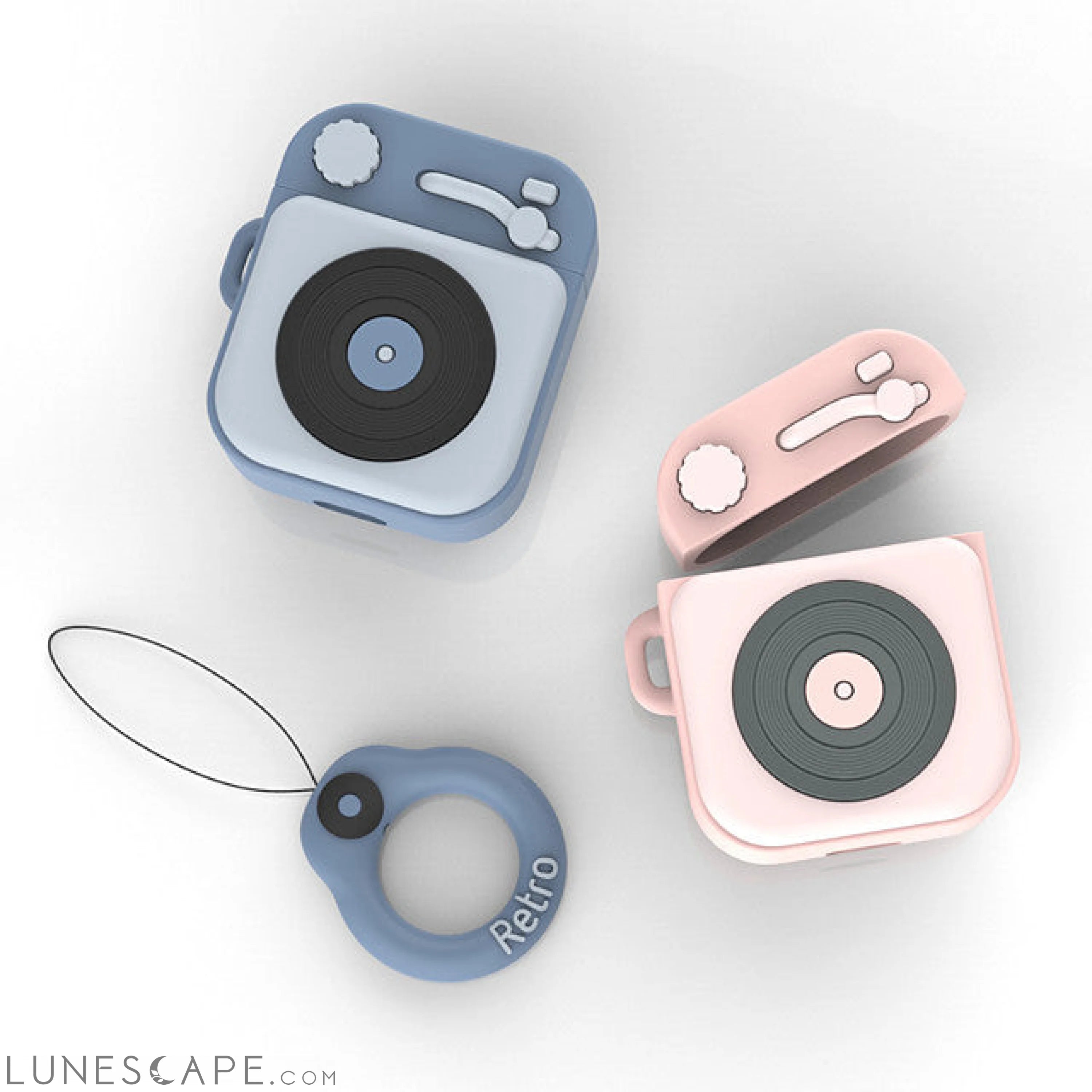 Case For AirPods Shockproof Headphone Case Soft LUNESCAPE