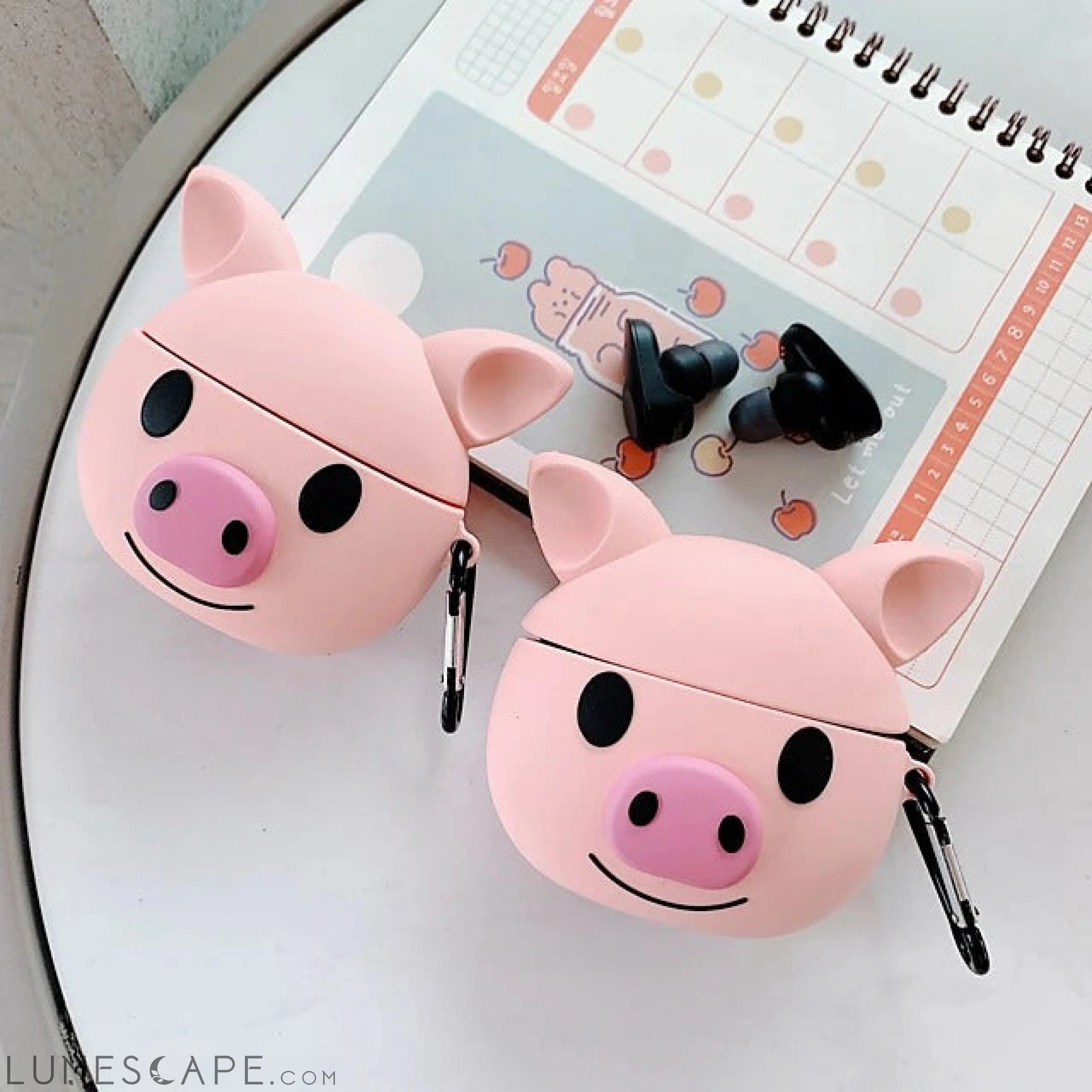 Case For Sony WF-1000XM3 Cute Headphone Case Hard LUNESCAPE