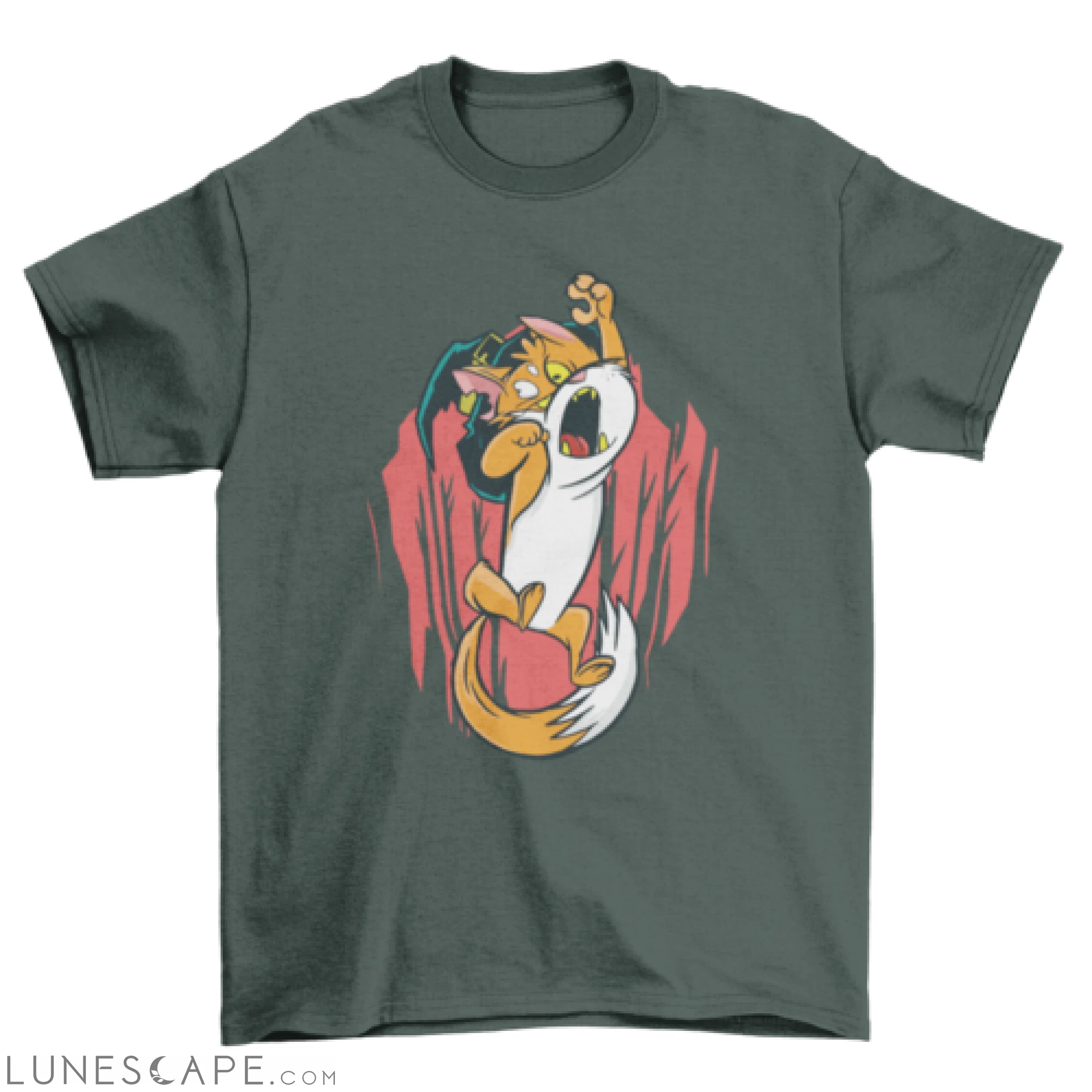 Cat witch t-shirt LUNESCAPE